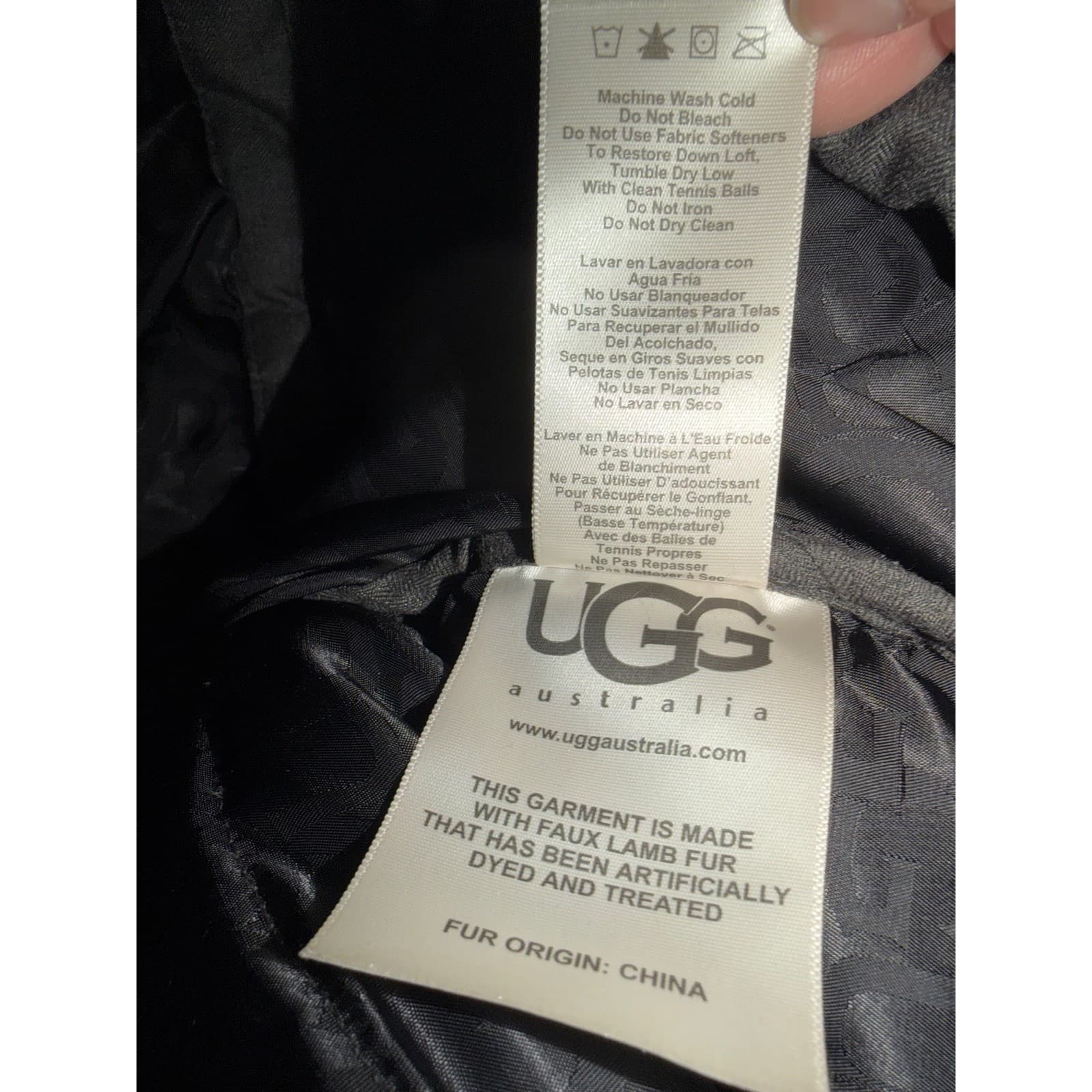 UGG Australia Down Puffer Jacket Mens XL Quilted Comfy Designer Winter Coat - Thumbnail 4