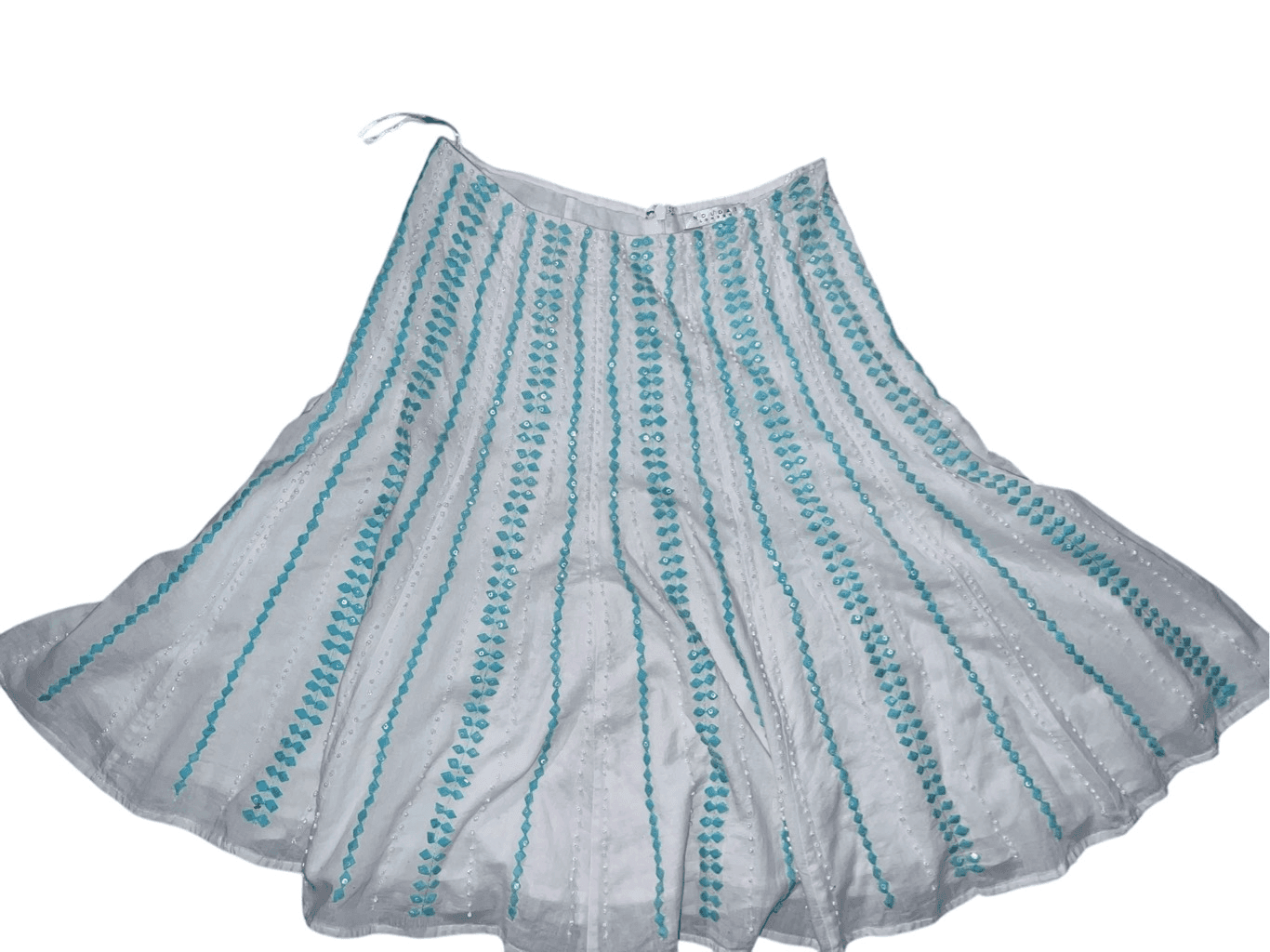 Nougat London skirt size 1 Gathered Coastal Coquette Boho Bohemian - Thumbnail 2