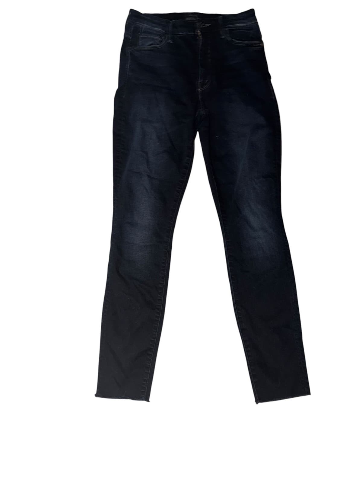 MOTHER Looker Ankle Fray Last Call Sz 27 High Waist - Thumbnail 2