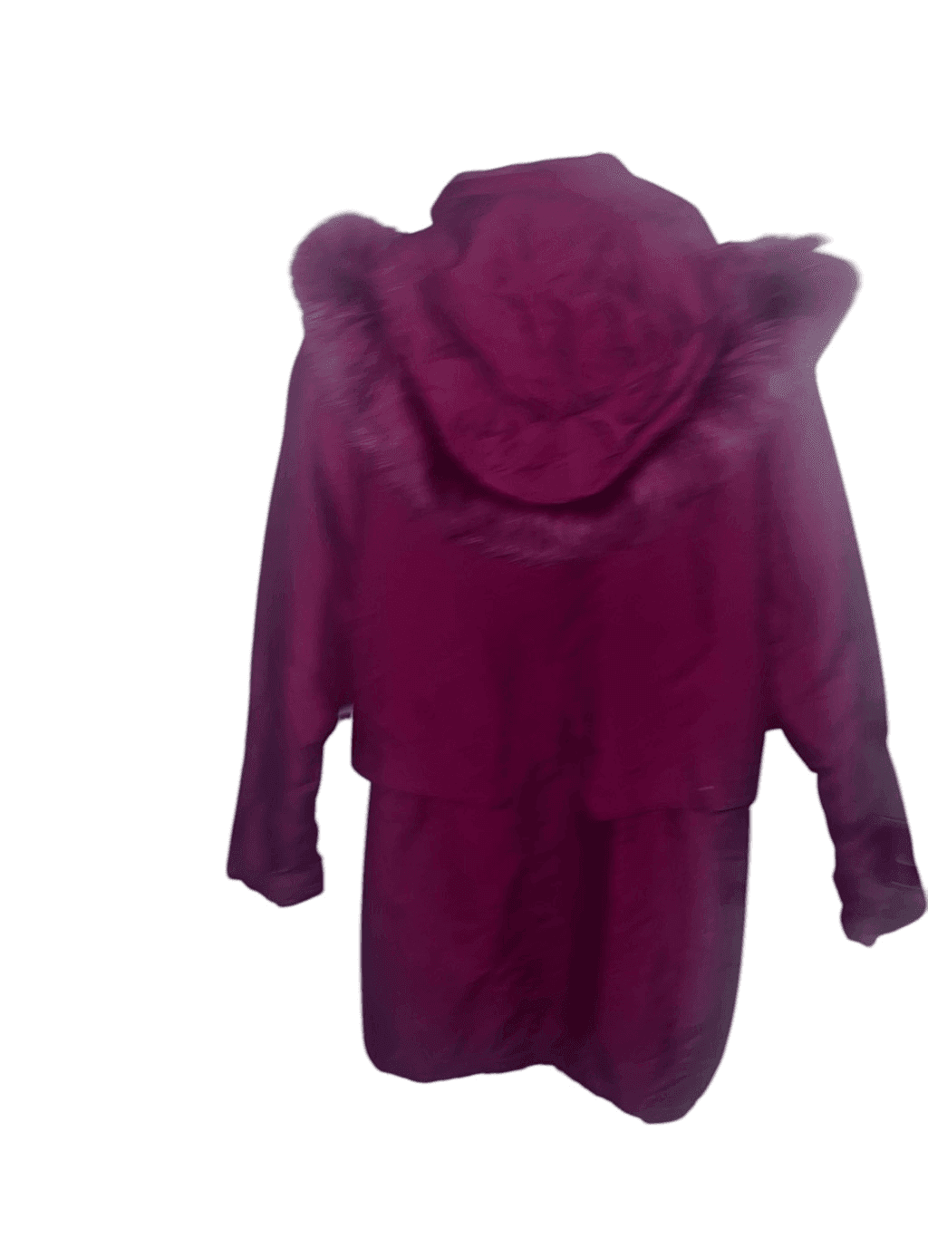BERNARDO red winter jacket sz xs Comfy Gorpcore Button Long Sleeve - Thumbnail 2