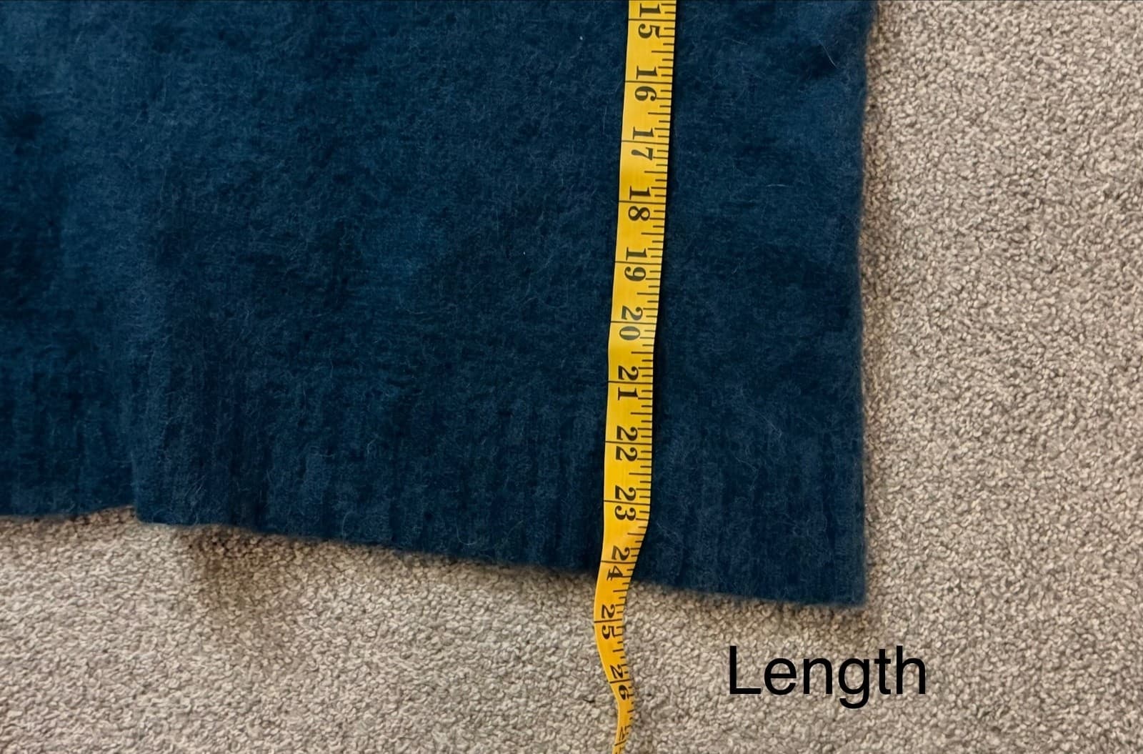 Peruvian Connection Blue Wool Turtleneck Sz S Luxury Knit - Thumbnail 6
