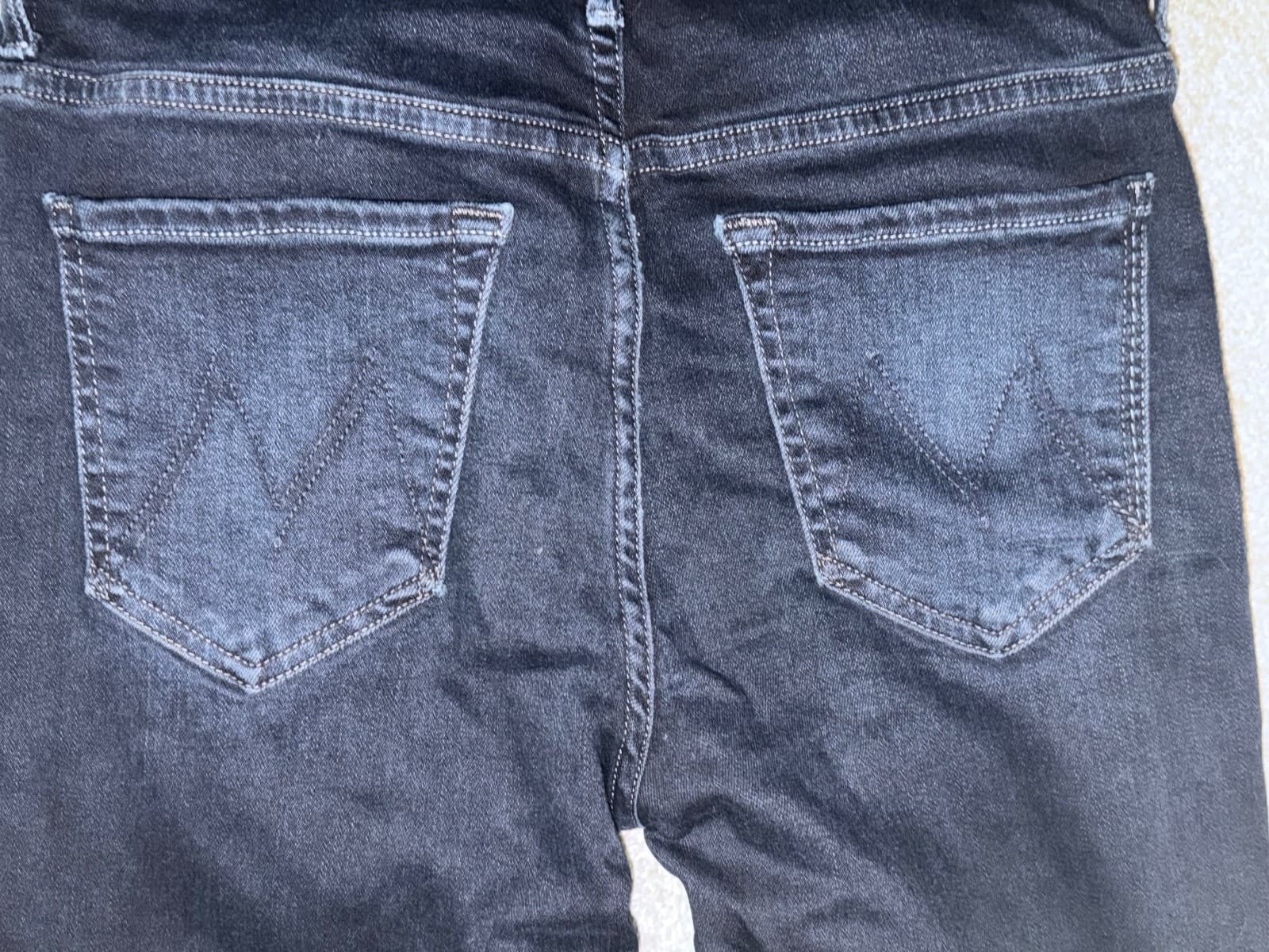 MOTHER Looker Ankle Fray Last Call Sz 27 High Waist - Thumbnail 6