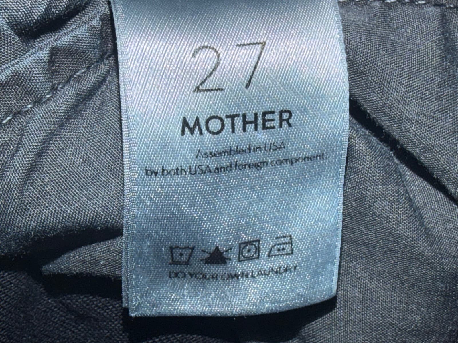 MOTHER Looker Ankle Fray Last Call Sz 27 High Waist - Thumbnail 4