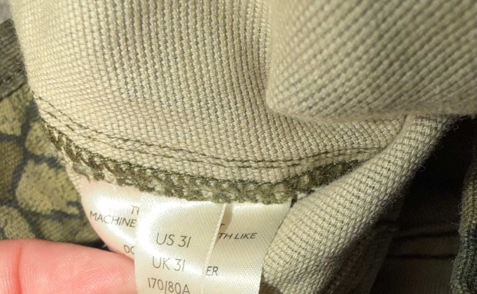 Anthropologie Wanderer Sz 31 Cottagecore Cargo Casual Chic - Thumbnail 9