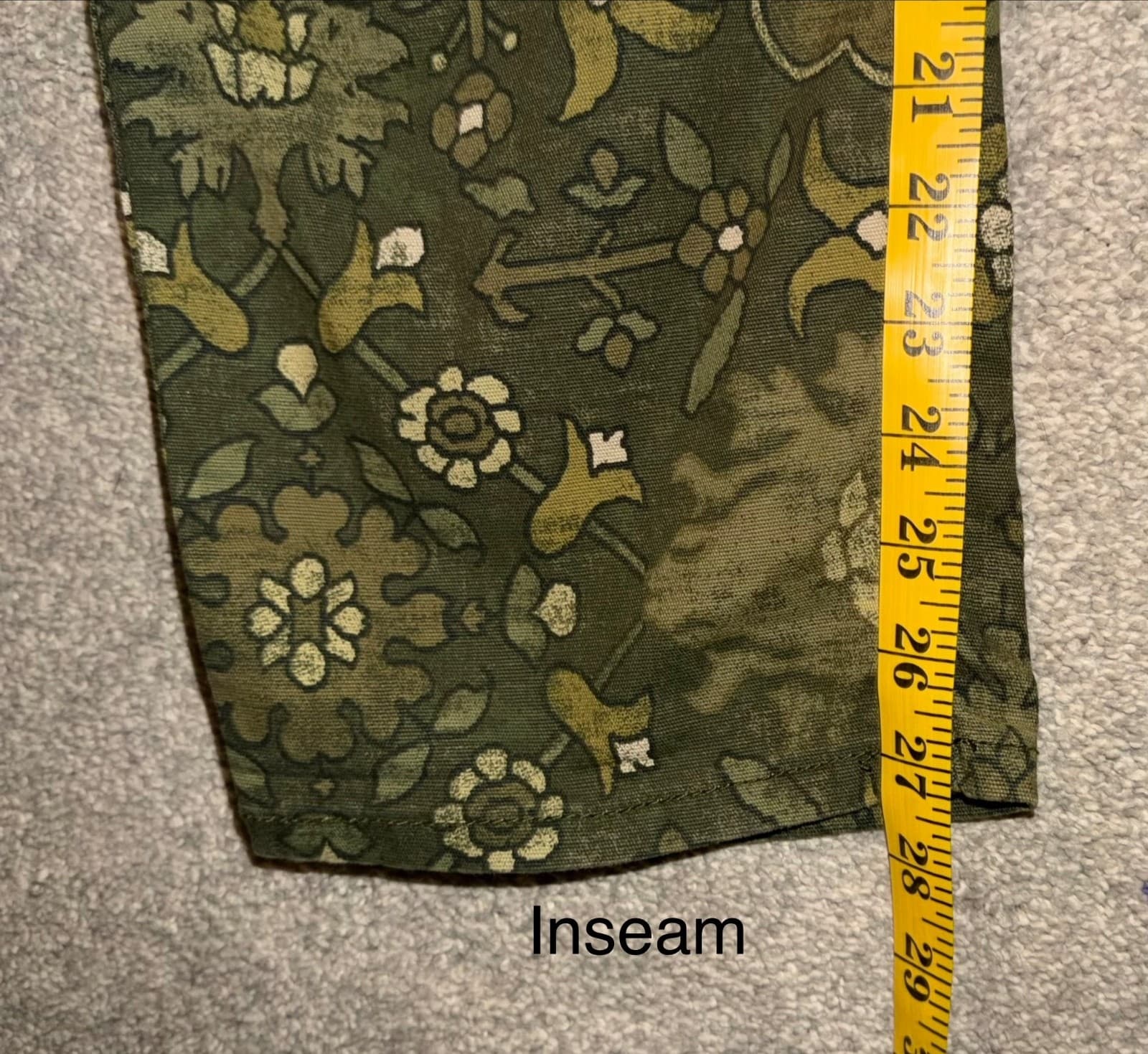 Anthropologie Wanderer Sz 31 Cottagecore Cargo Casual Chic - Thumbnail 12