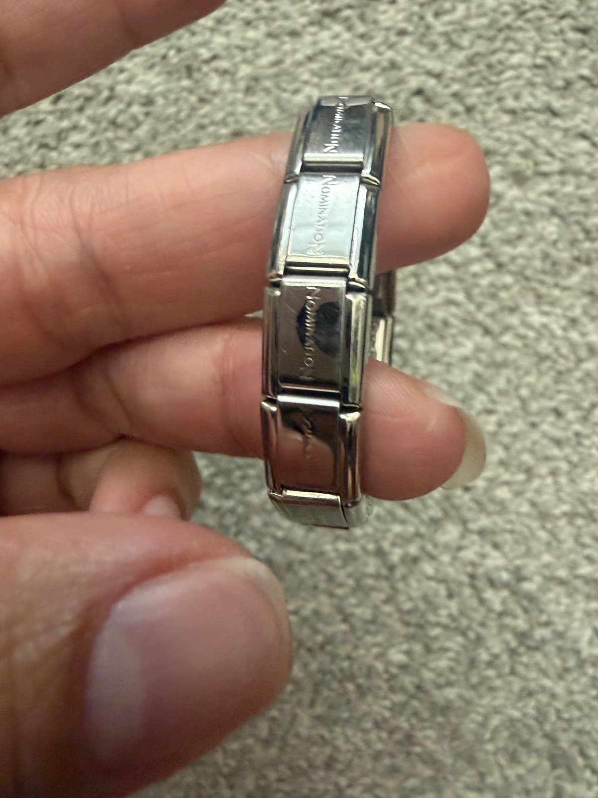 Disney Mickey Nomination Classic stainless‑steel Italian charm bracelet. - Thumbnail 2