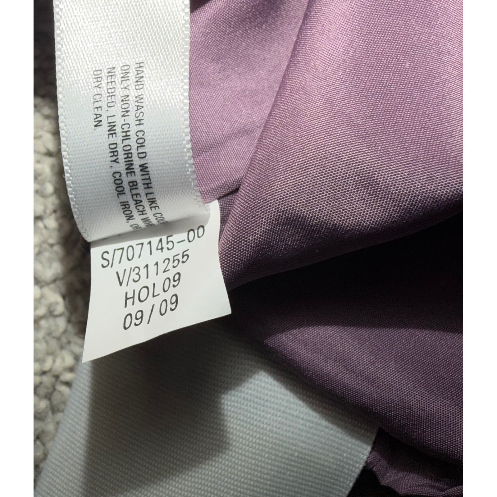 Stella McCartney for Gap Silk Dress Sz 10 Drop Waist Pleated Ruffle Luxury nwt - Thumbnail 6