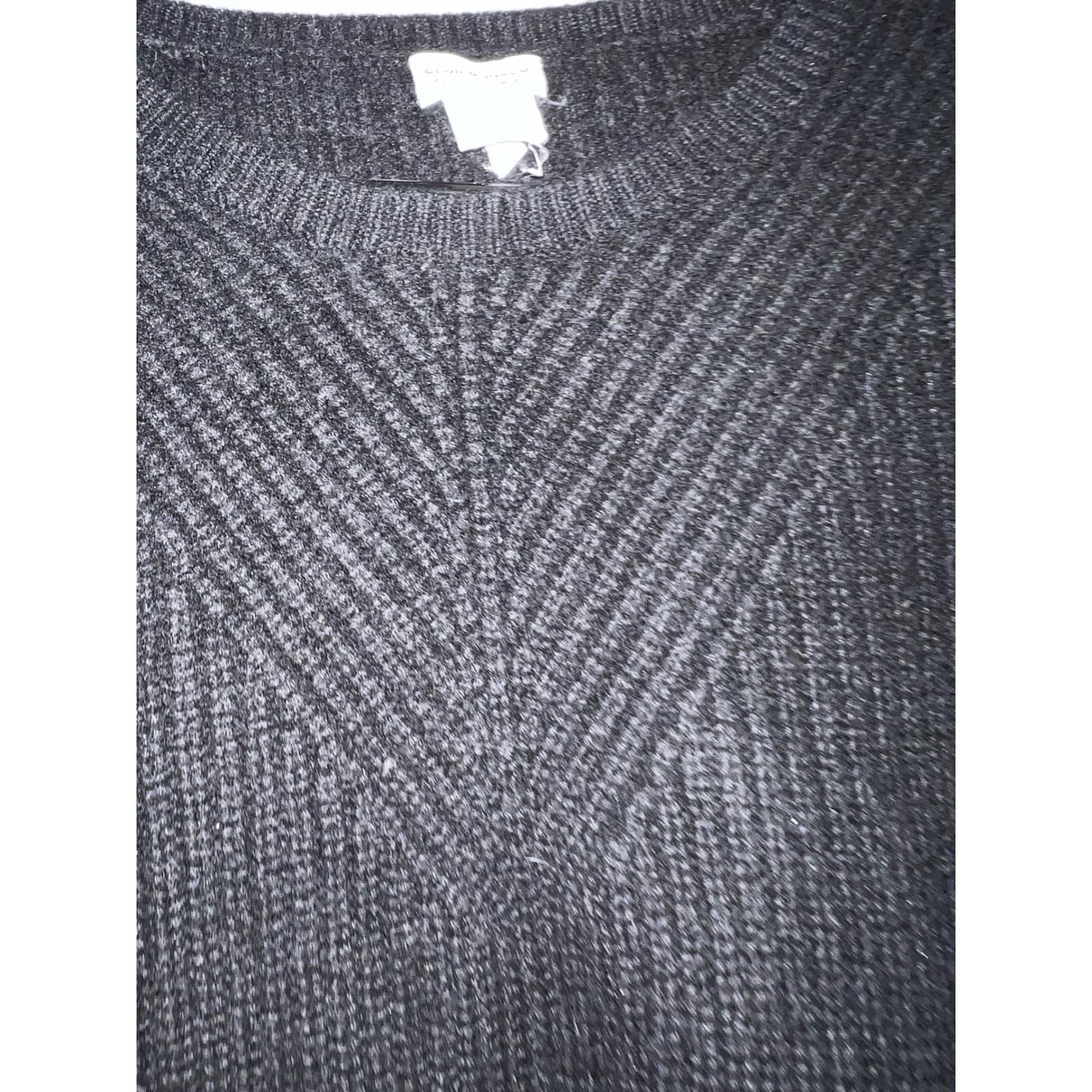 Club Monaco Italian Cashmere Crewneck Sweater Sz S | Minimalist Luxury Knit - Thumbnail 5