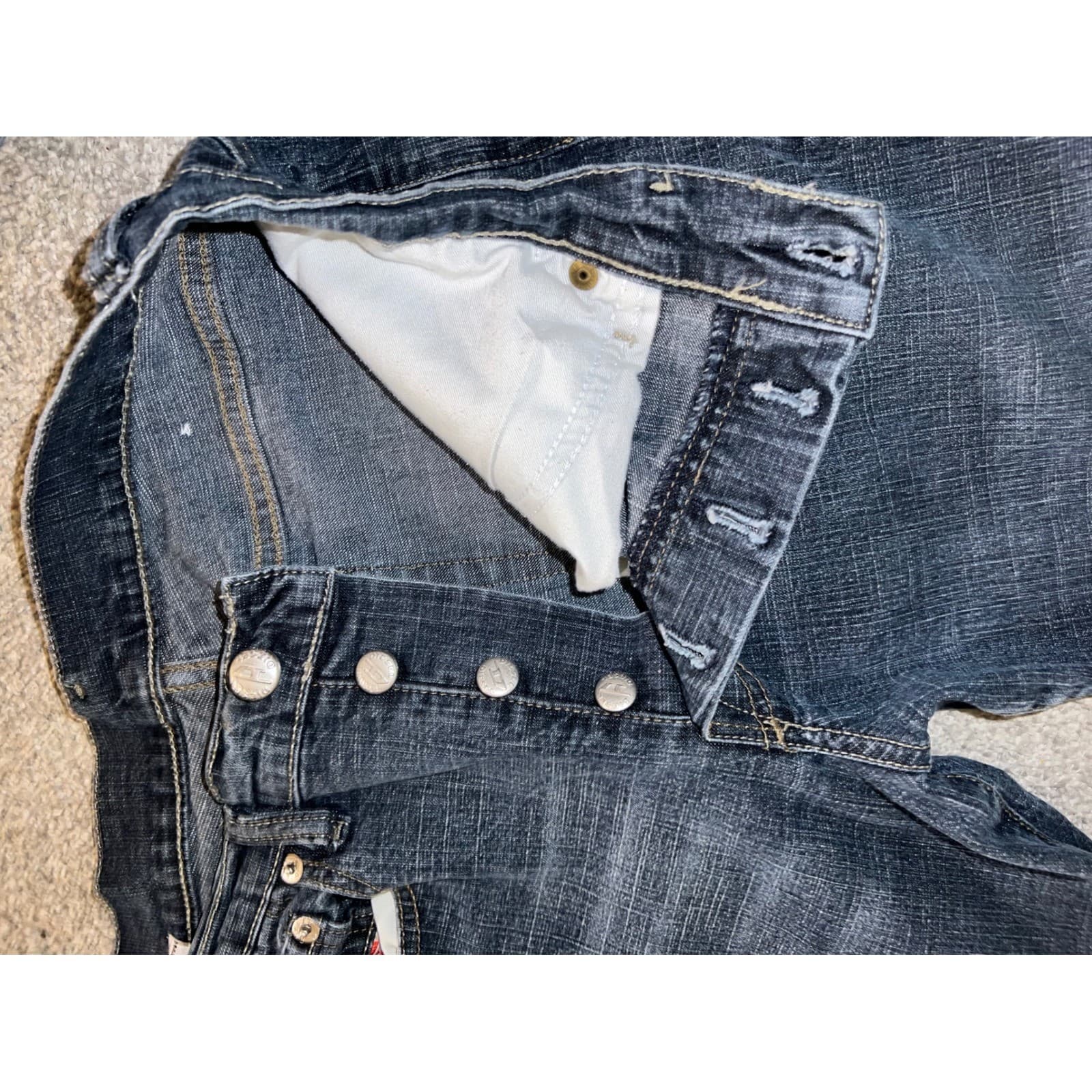 Vtg Diesel Jeans Mens Sz 30 | 100% Cotton Denim Classic Casual Y2K Streetwear - Thumbnail 6