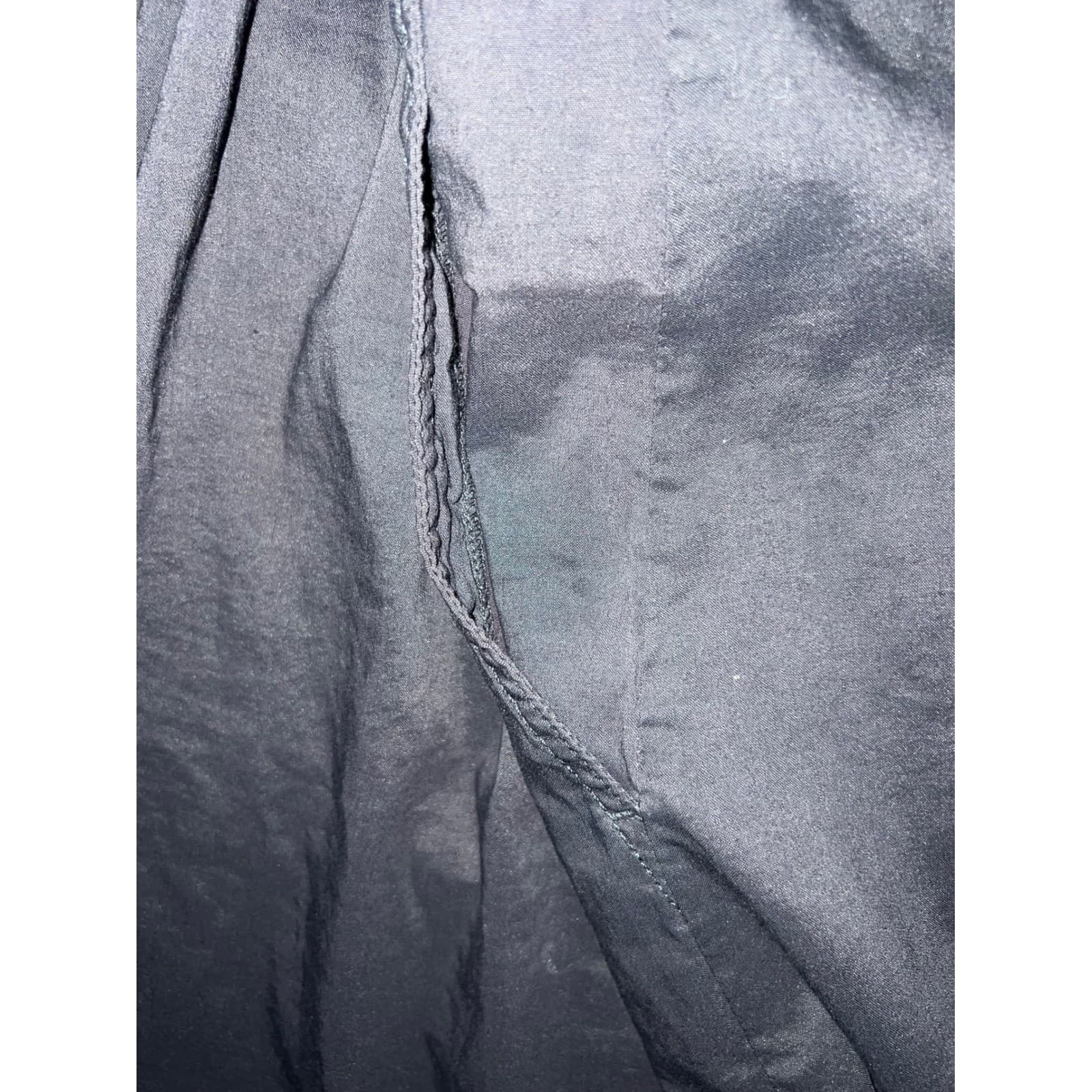 Eileen Fisher Gray Skirt Sz XS Designer Minimalist Office Siren Workwear - Thumbnail 6