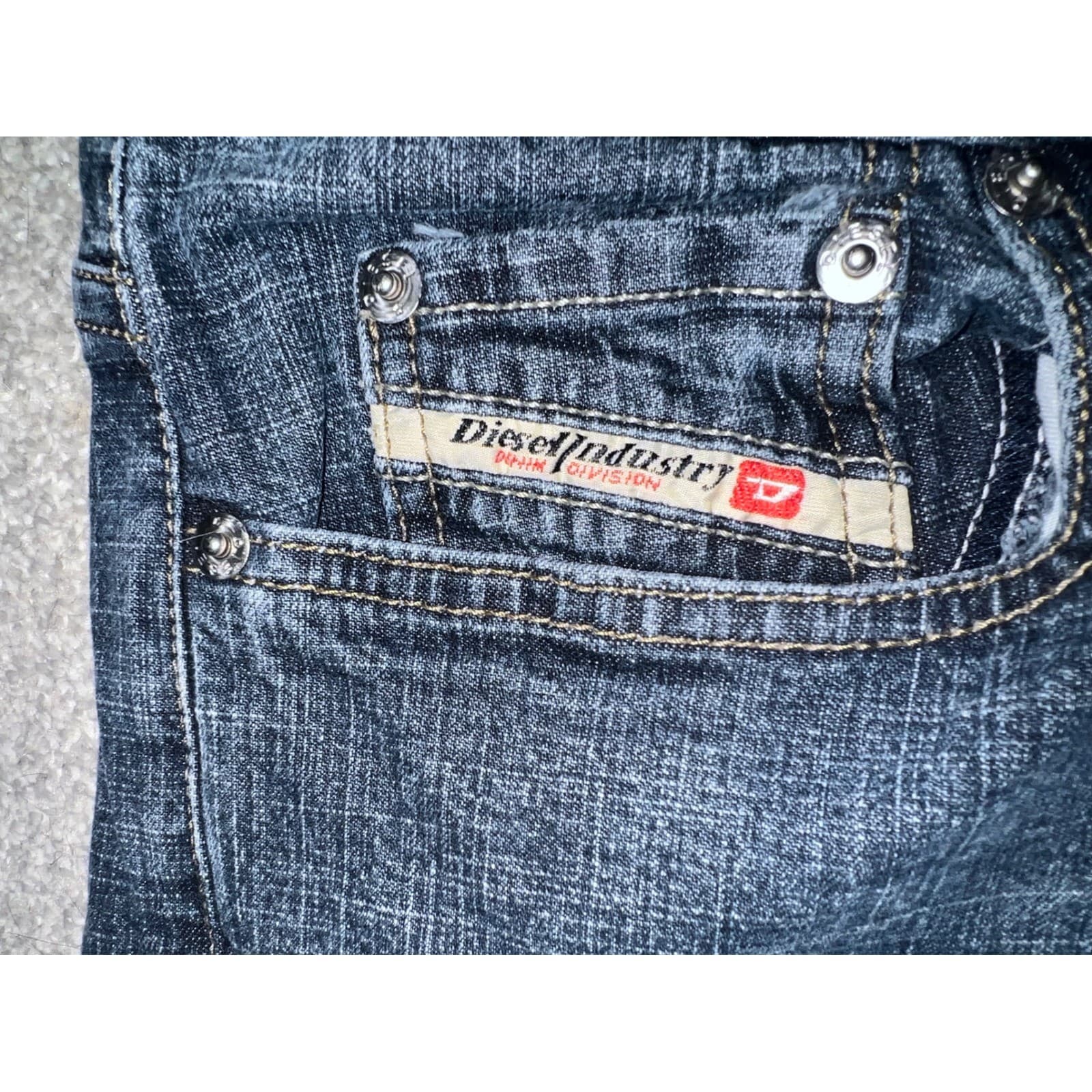 Vtg Diesel Jeans Mens Sz 30 | 100% Cotton Denim Classic Casual Y2K Streetwear - Thumbnail 8