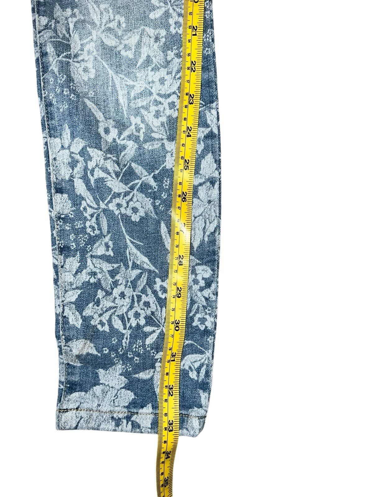 Free People Floral light ankle tight W26 festival Boho Bohemian Cottagecore - Thumbnail 4