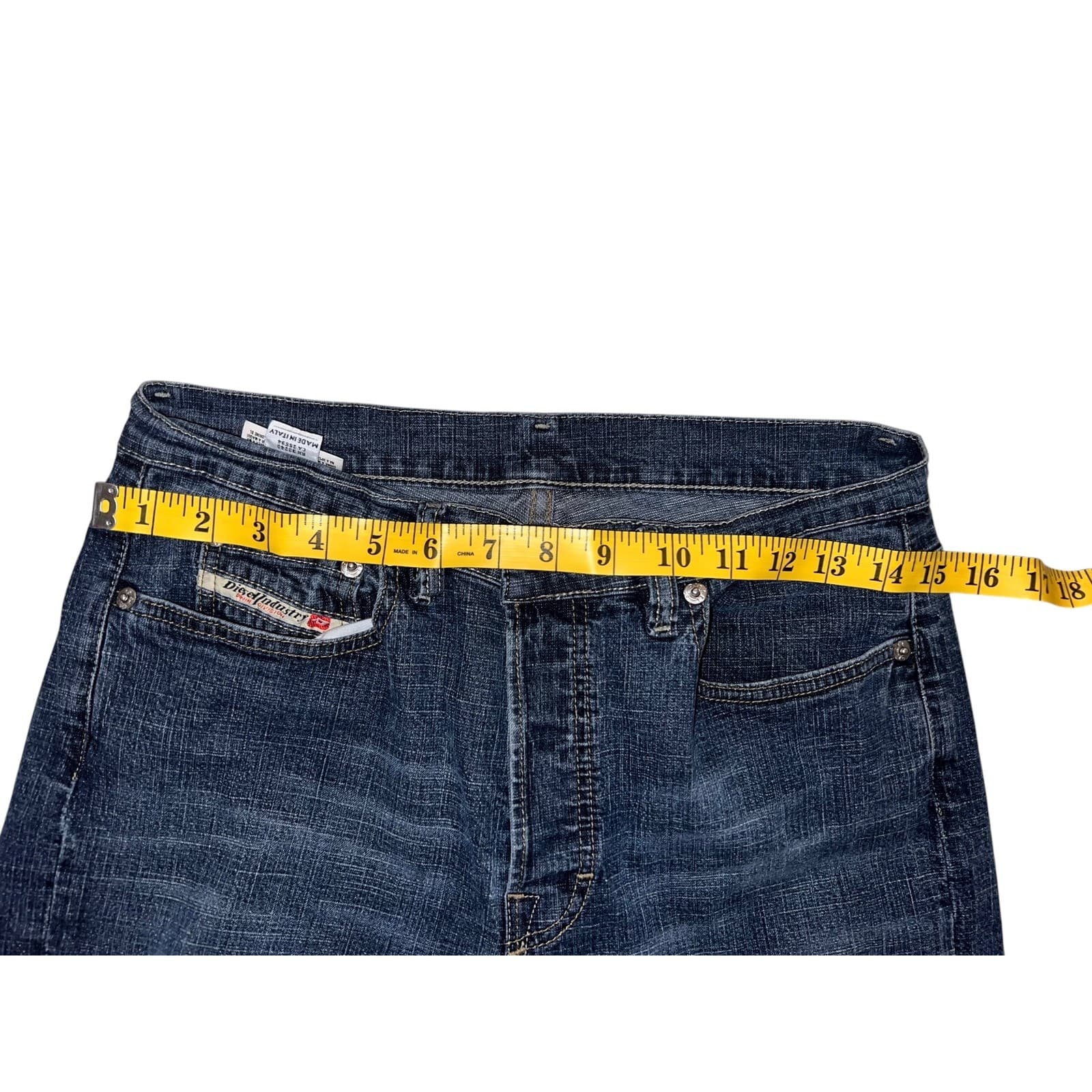Vtg Diesel Jeans Mens Sz 30 | 100% Cotton Denim Classic Casual Y2K Streetwear - Thumbnail 3