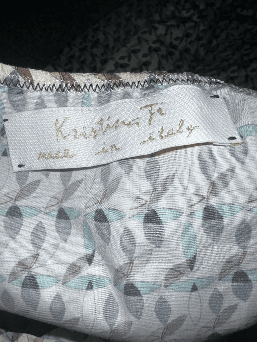 Kristina Te dress sz 42 made in Italy Boho Bohemian Sleeveless V Neck - Thumbnail 3