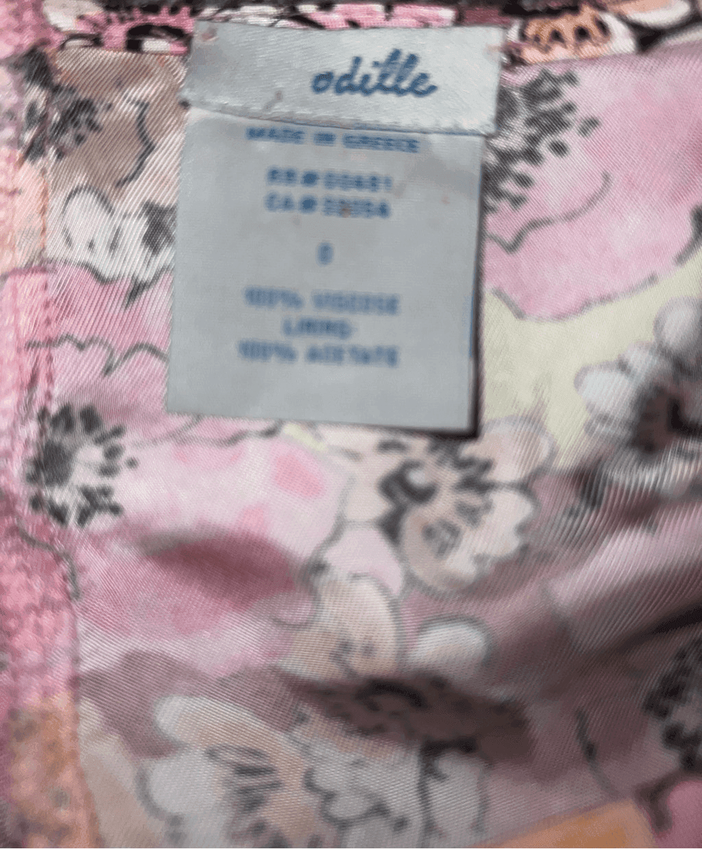 Odille flower Dress Sz 0 Sleeveless V-neck Cottage Core Coquette Coastal - Thumbnail 5