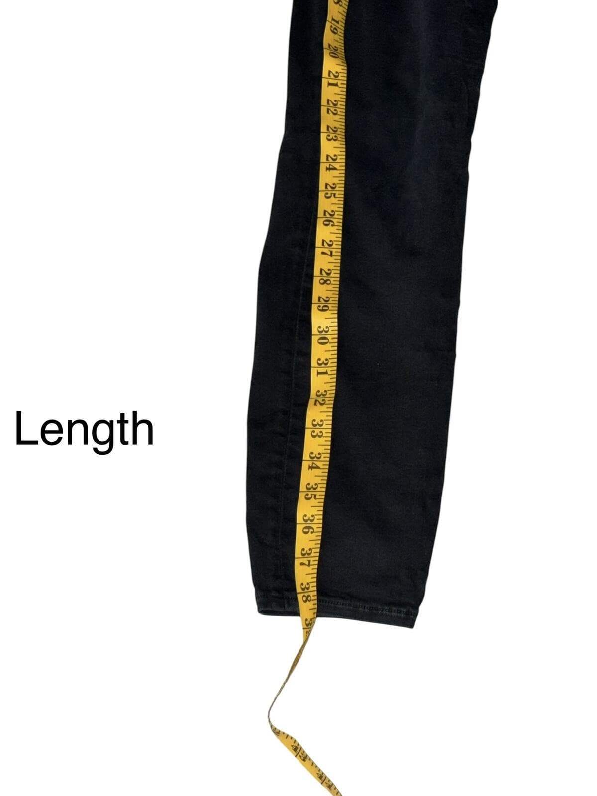 L’Agence Black Straight Leg Jeans Sz 28 Luxury Designer Denim Minimalist Chic - Thumbnail 4