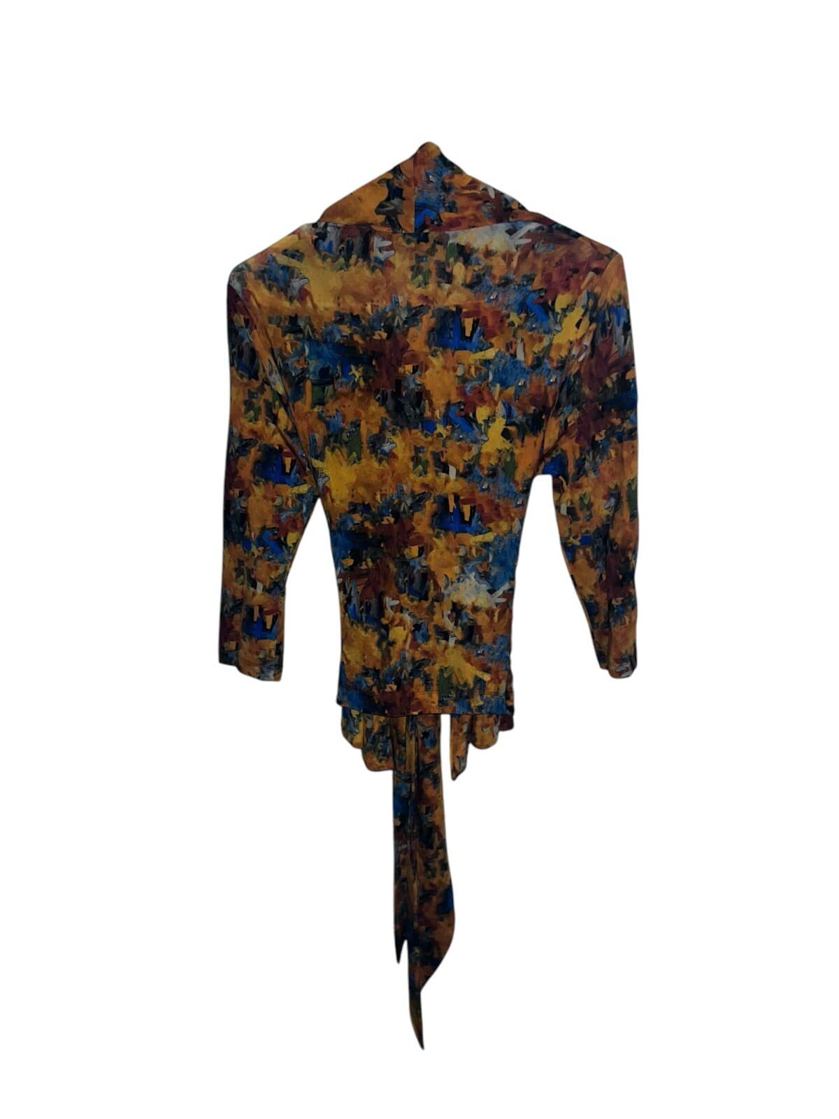 Isabel De Pedro Blouse Sz 6 Dopamine Groovy Long Sleeve Duster - Thumbnail 2