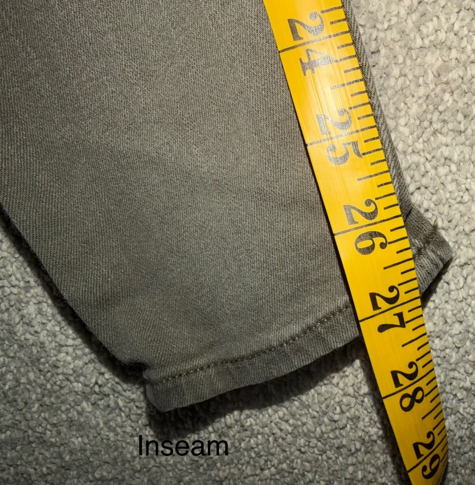 Hudson Natalie Skinny Designer sz 27 gray - Thumbnail 7