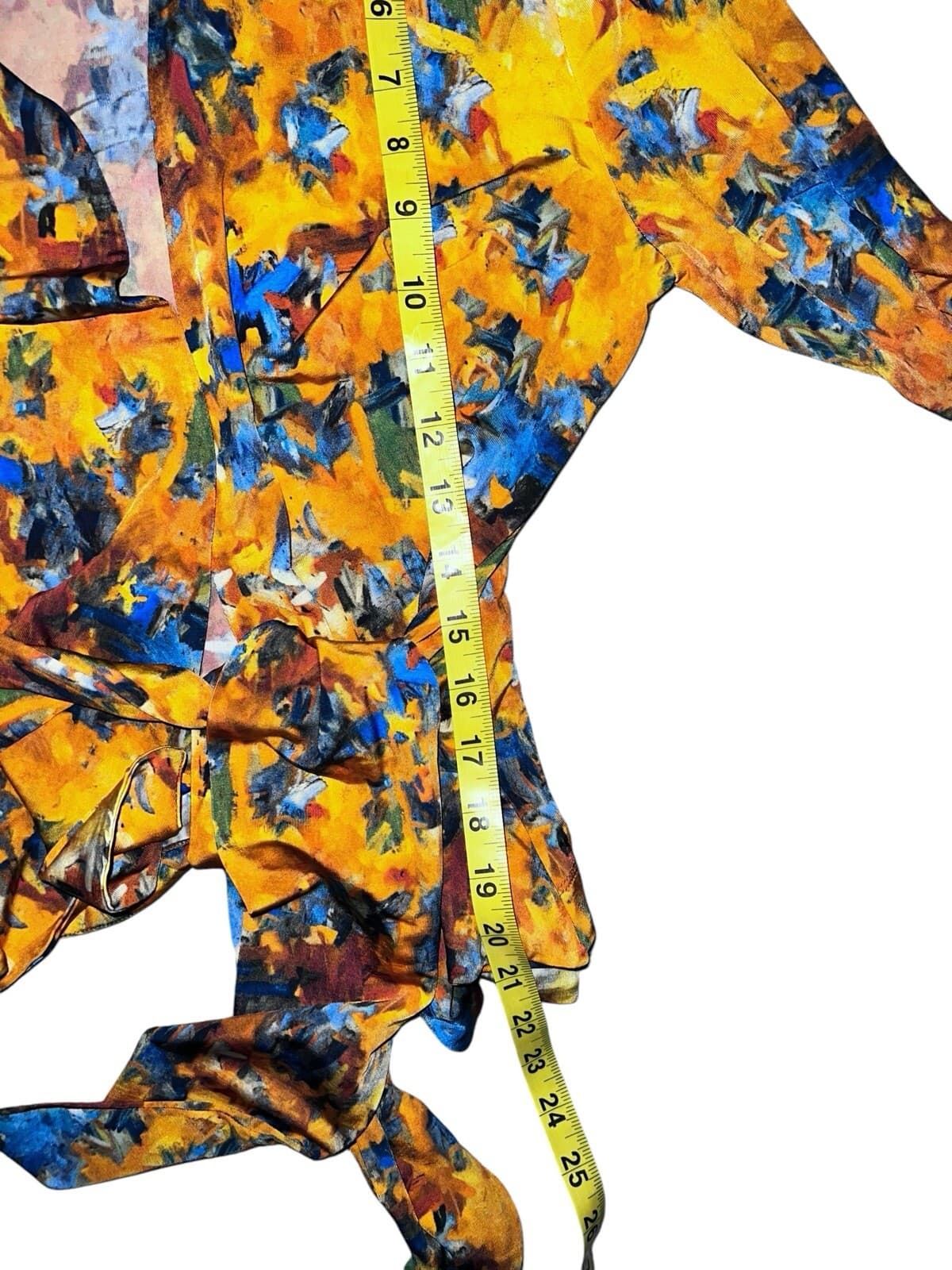 Isabel De Pedro Blouse Sz 6 Dopamine Groovy Long Sleeve Duster - Thumbnail 4