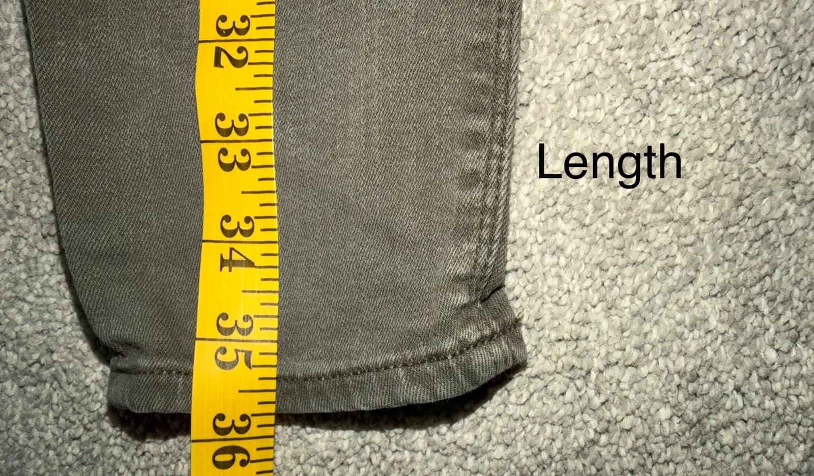 Hudson Natalie Skinny Designer sz 27 gray - Thumbnail 6