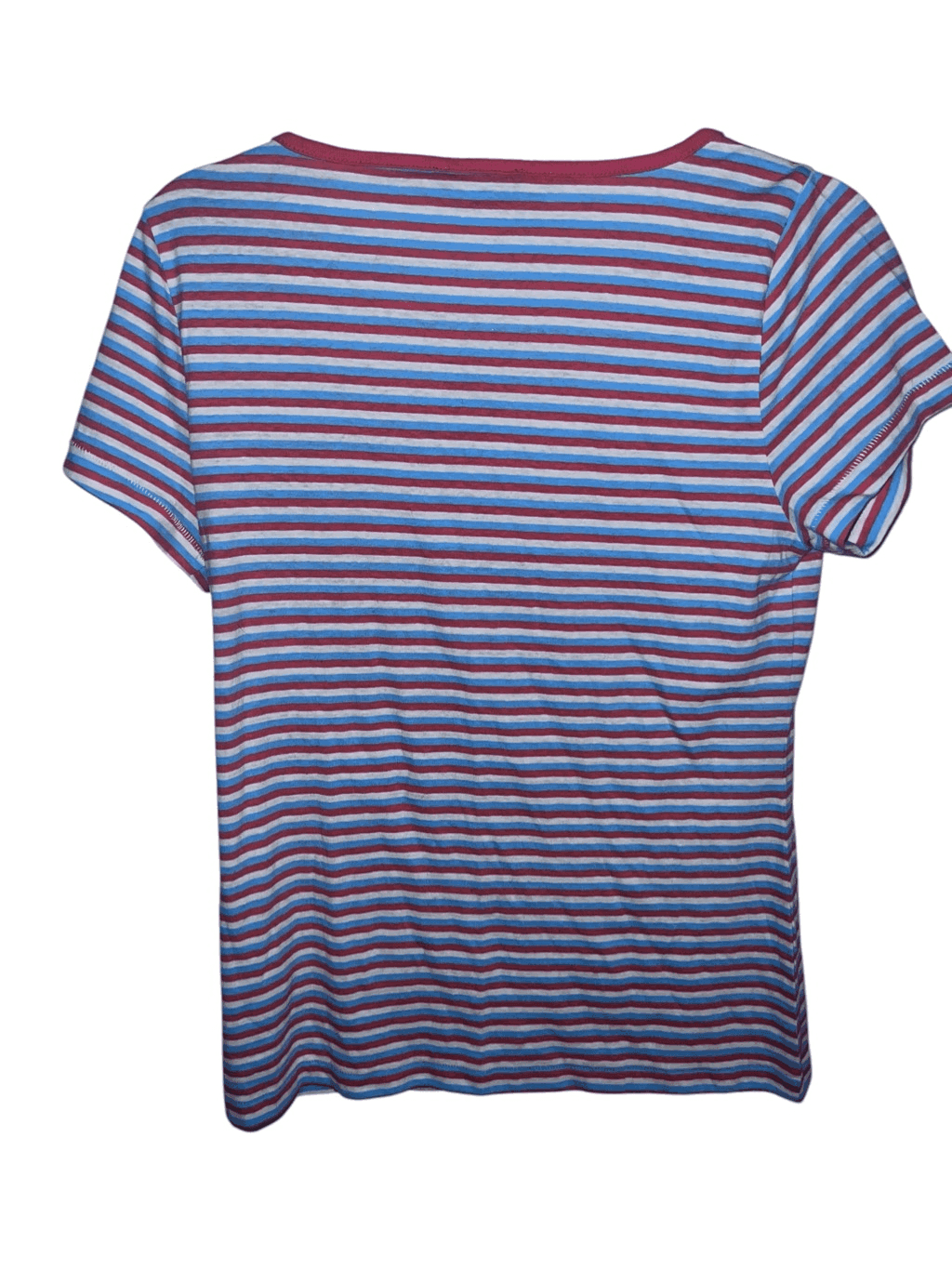 J. CREW Cap Sleeve Striped Tops for Sz m nwt Crew Neck Short Sleeve Preppy - Thumbnail 3