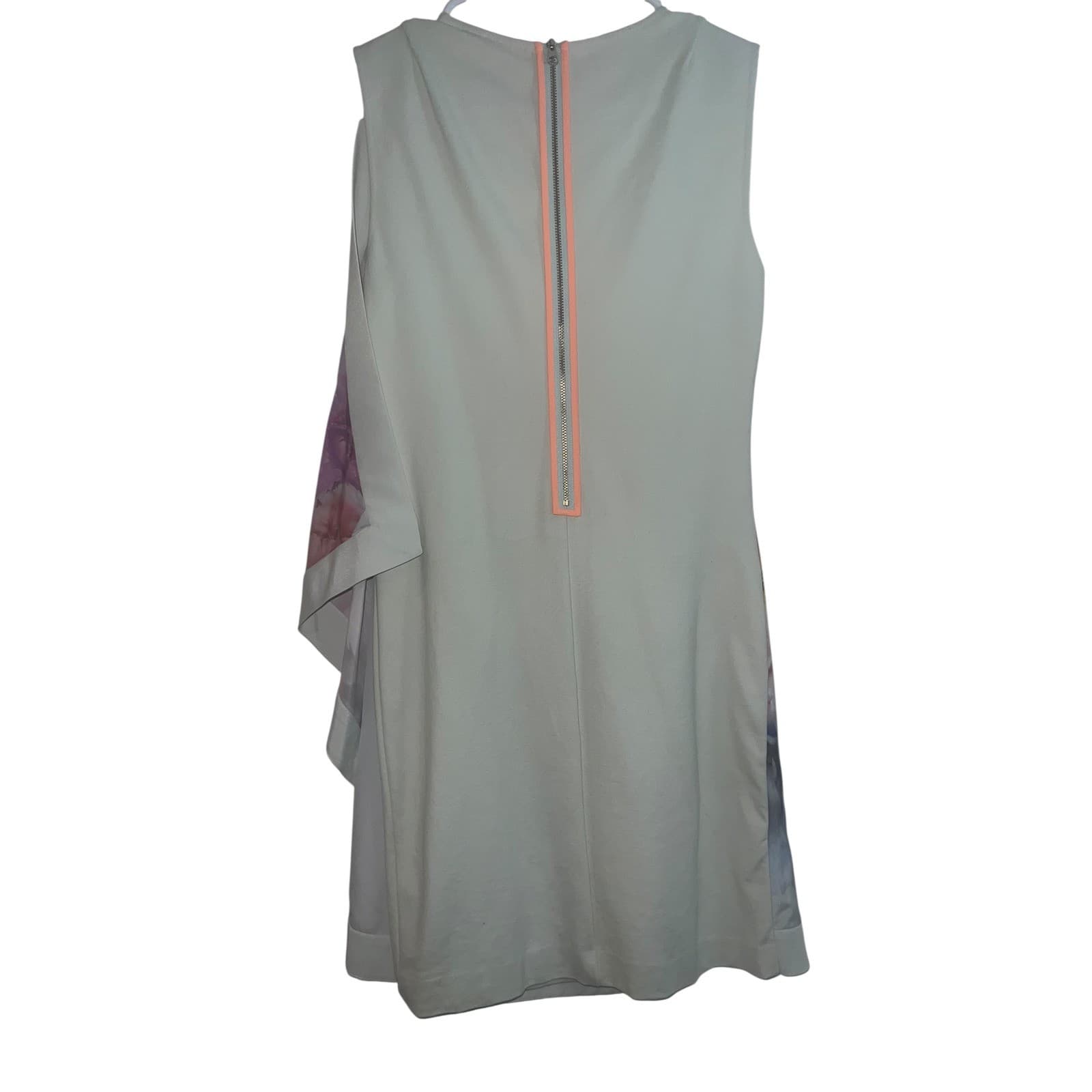 Ted Baker London Dahnni Floral Tunic Mini Dress Sz 1 Multi Viscose Cottagecore - Thumbnail 5