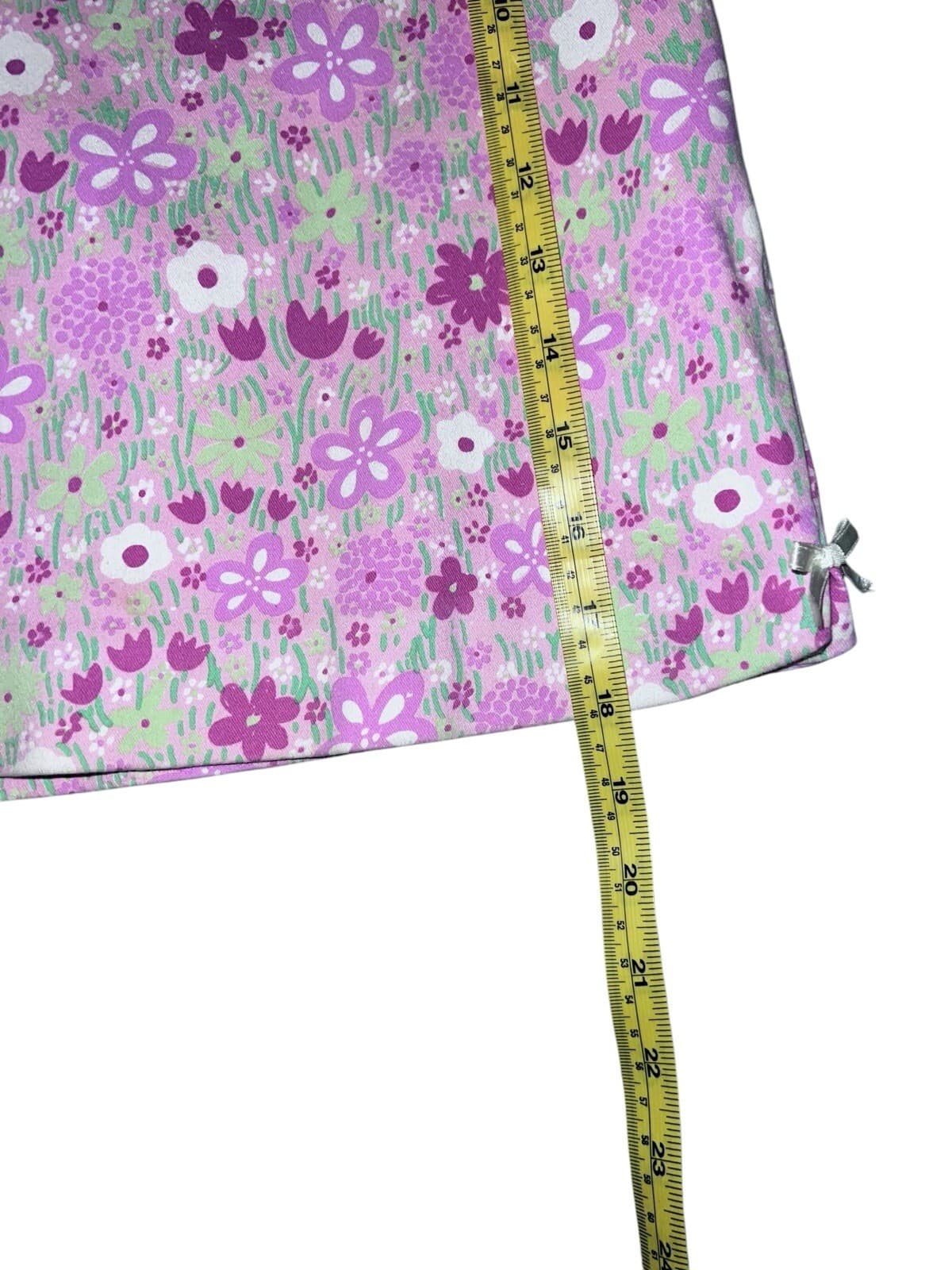Vgt Rare LILLY PULITZER Mini Skirt Bow size 4 Dopamine Boho - Thumbnail 6