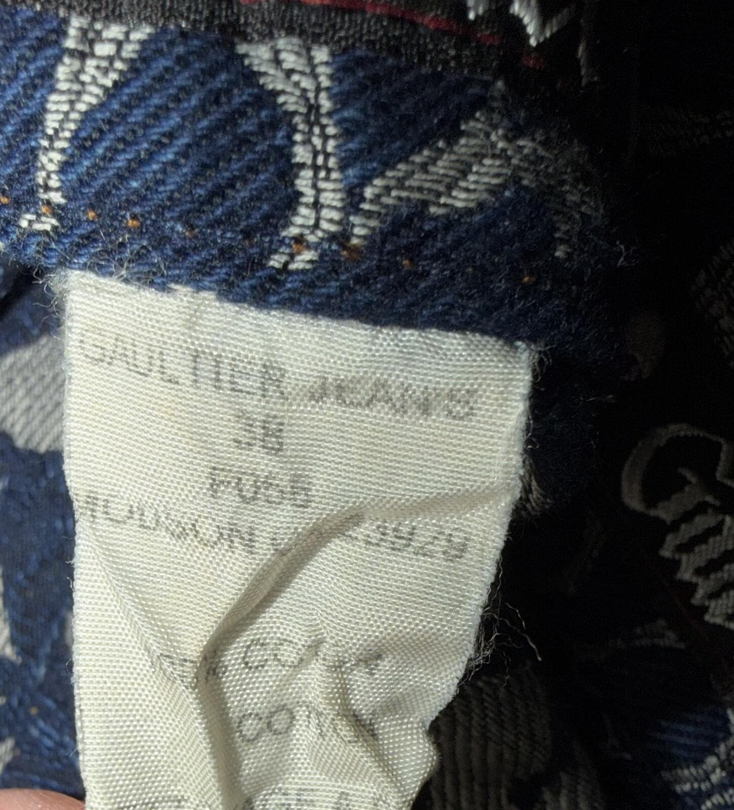 retro Vtg Jean Paul Gaultier 94 Unicorn Pattern skirt sz 38 Festival Boho - Thumbnail 8
