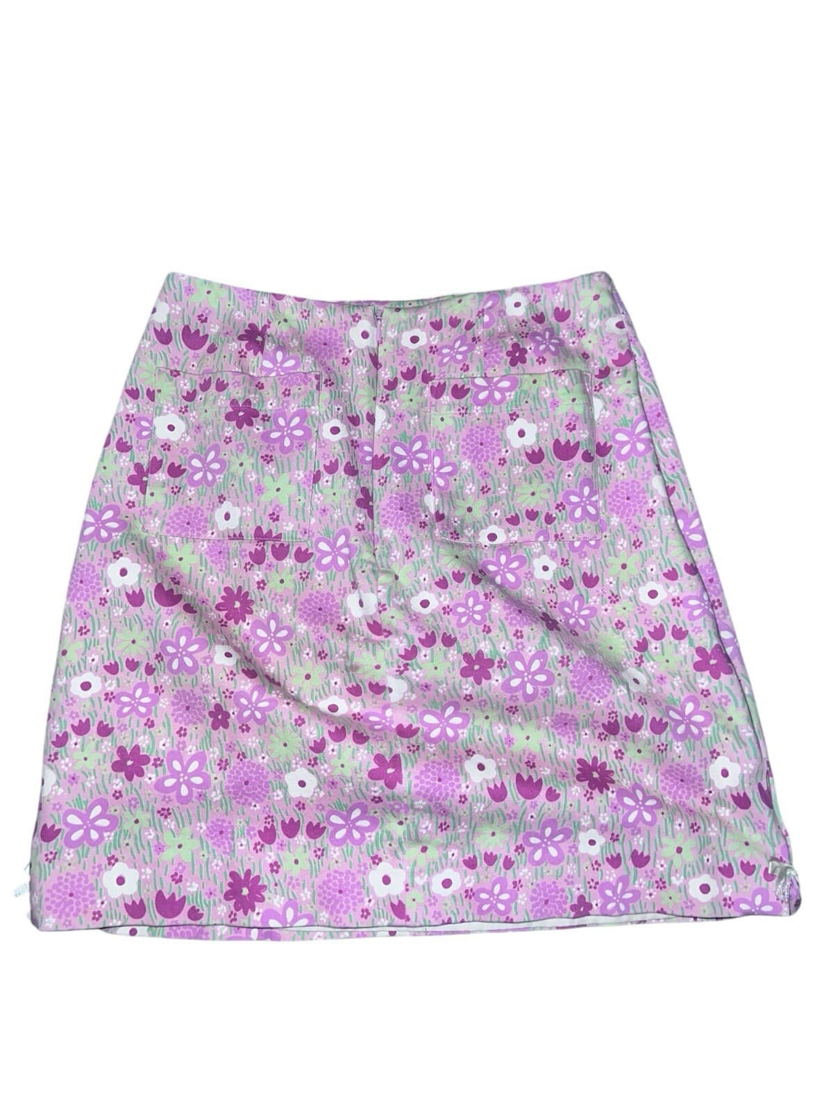 Vgt Rare LILLY PULITZER Mini Skirt Bow size 4 Dopamine Boho - Thumbnail 2
