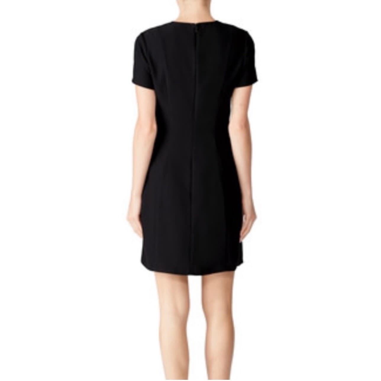 Rebecca Minkoff S 2 Minimalist Office Siren Skater Short Sleeve Round Neck - Thumbnail 2