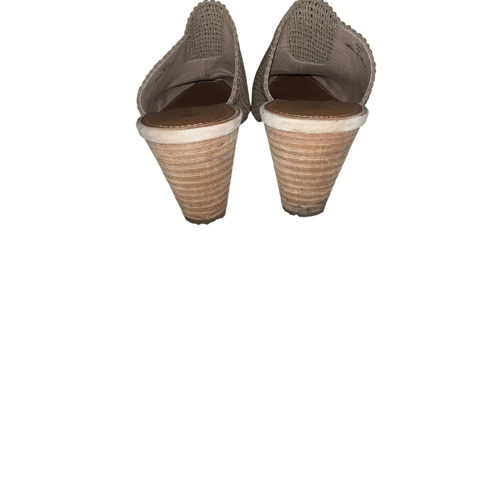 Donald J Pliner Jaliea Stretch Mule | Designer Slip-On Heels Comfort Chic boho - Thumbnail 3