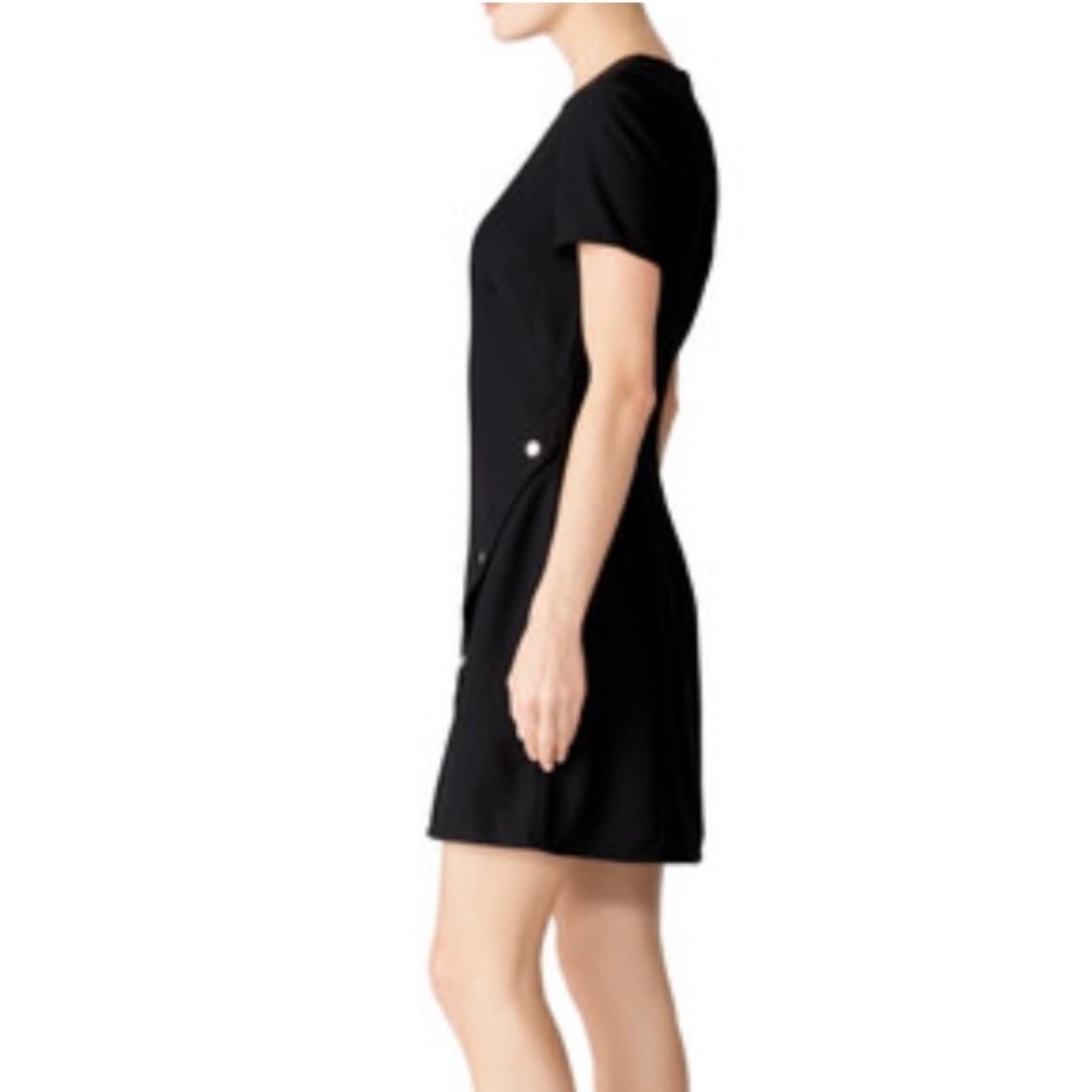 Rebecca Minkoff S 2 Minimalist Office Siren Skater Short Sleeve Round Neck - Thumbnail 3