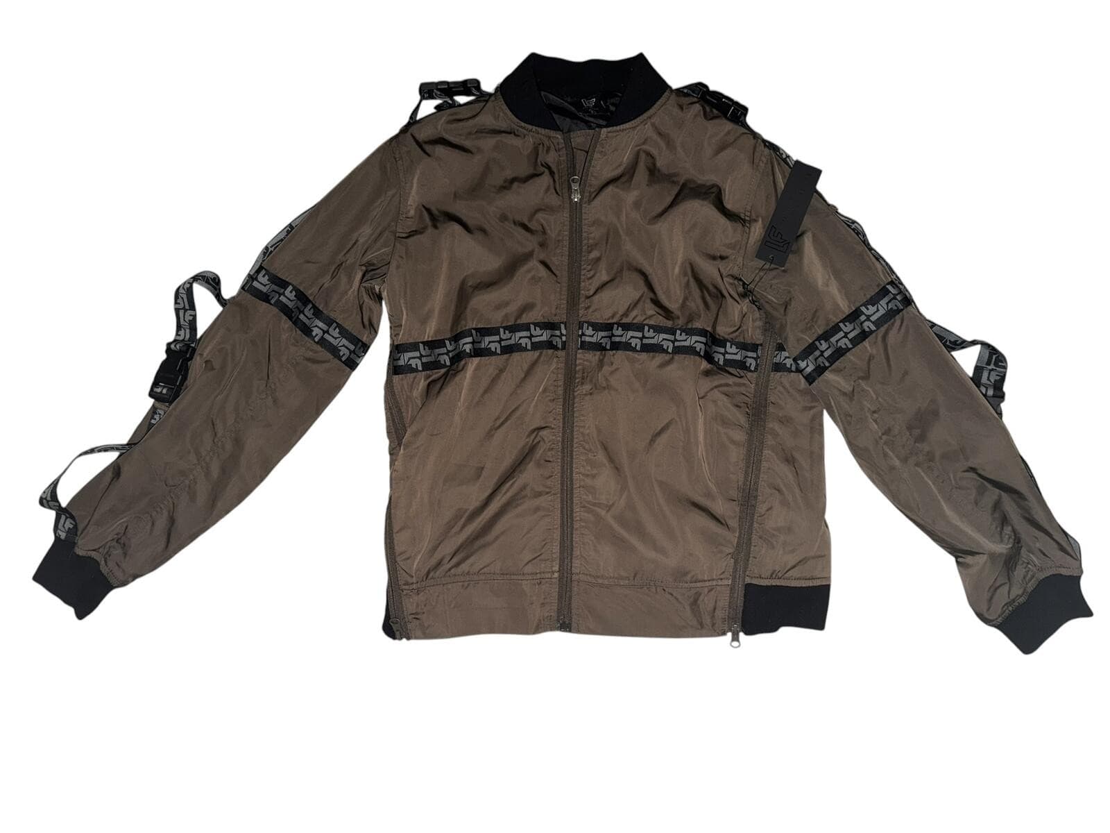 LF The Brand Brown Lightweight Jacket Sz S Peasant Boho NWT Festival