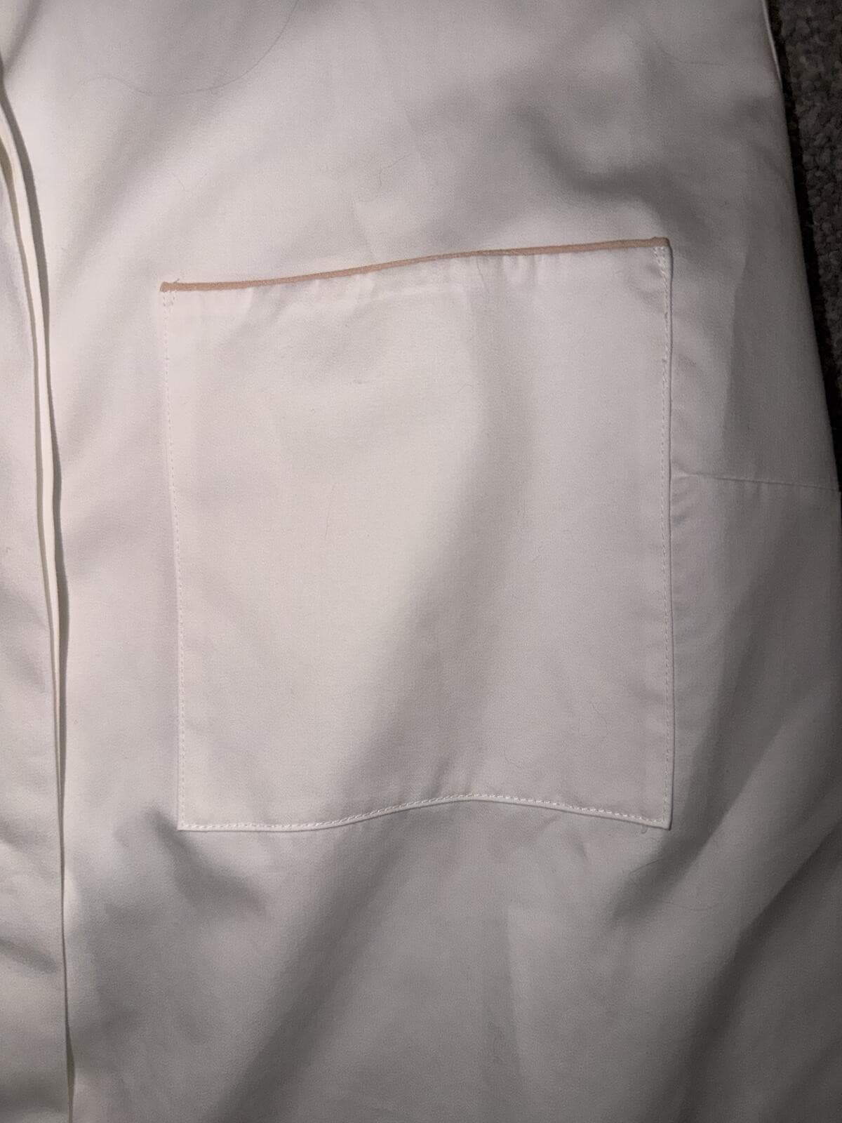 Stella McCartney Sleeveless Button Down Blouse Sz 44 Collared Preppy Office Chic - Thumbnail 6