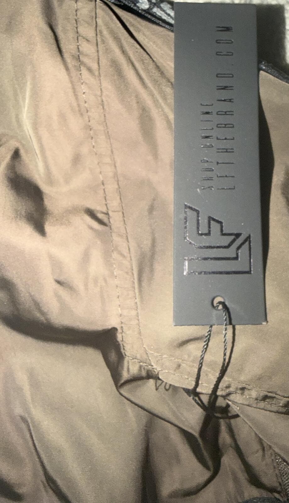 LF The Brand Brown Lightweight Jacket Sz S Peasant Boho NWT Festival - Thumbnail 4