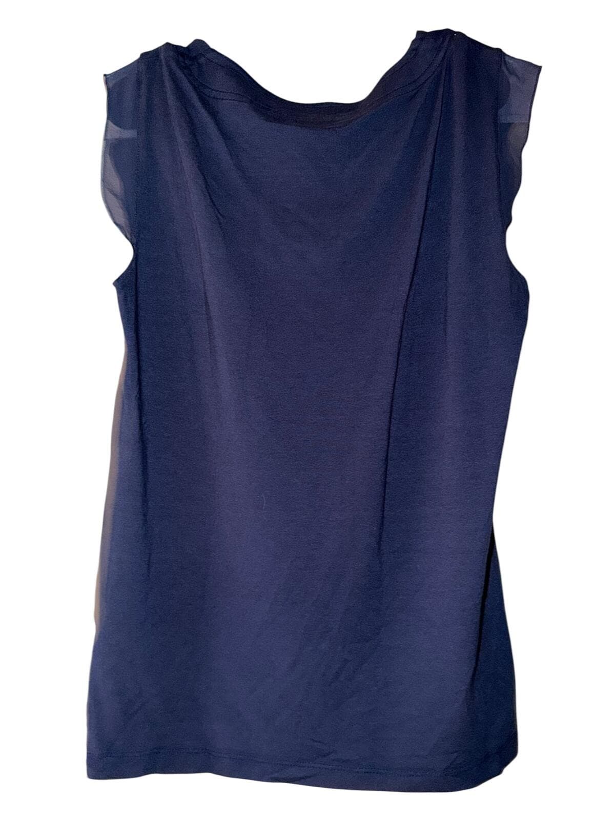 Gerard Darel V-Neck sleeveless Sz 2 Designer Luxury Parisian Chic - Thumbnail 2