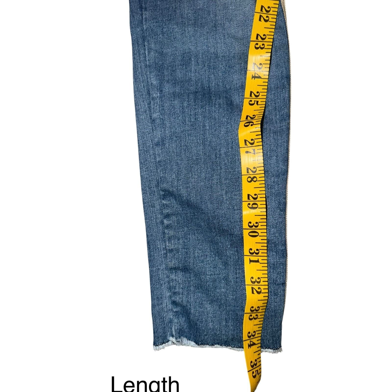 Veronica Beard Carly Kick Flare Jeans Sz 28 Tuxedo Stripe Designer Luxury - Thumbnail 6