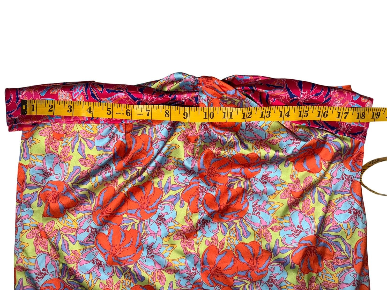 Snow Xue Gao NY Floral Silk Dress/Top Sz 6 Dopamine Boho Designer Luxury - Thumbnail 4