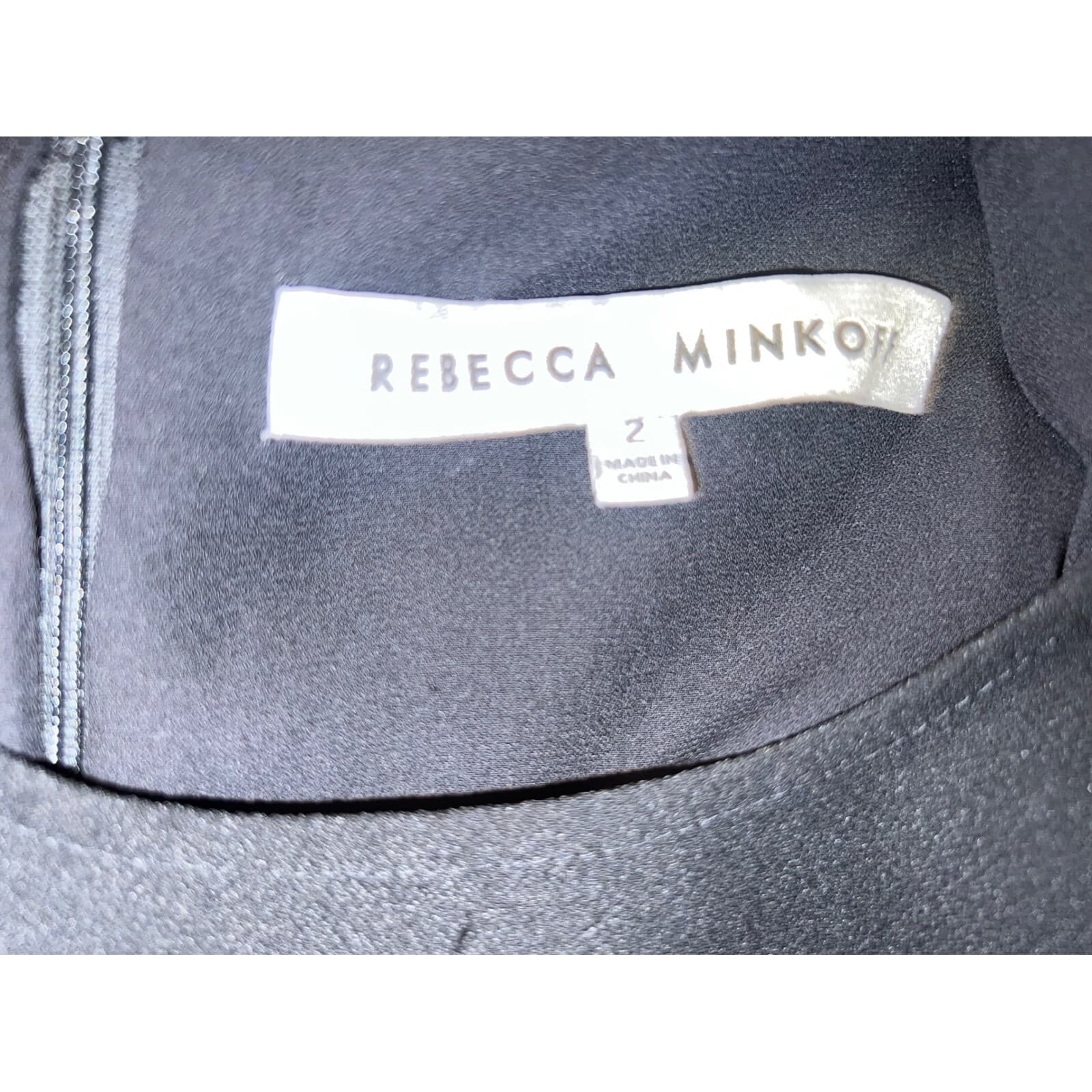 Rebecca Minkoff S 2 Minimalist Office Siren Skater Short Sleeve Round Neck - Thumbnail 4
