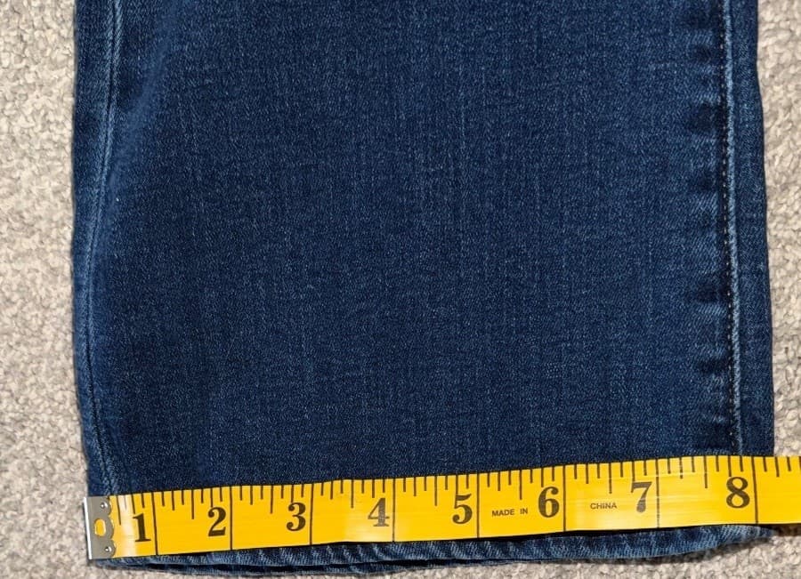 Hudson Collin Mid-Rise Bootcut Dark Wash Sz 27 Designer - Thumbnail 7