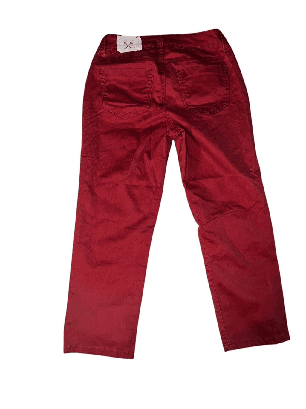 Christopher blue Chloe mid rise skinny crop sz 4 red Coastal Summer Dopamine - Thumbnail 2