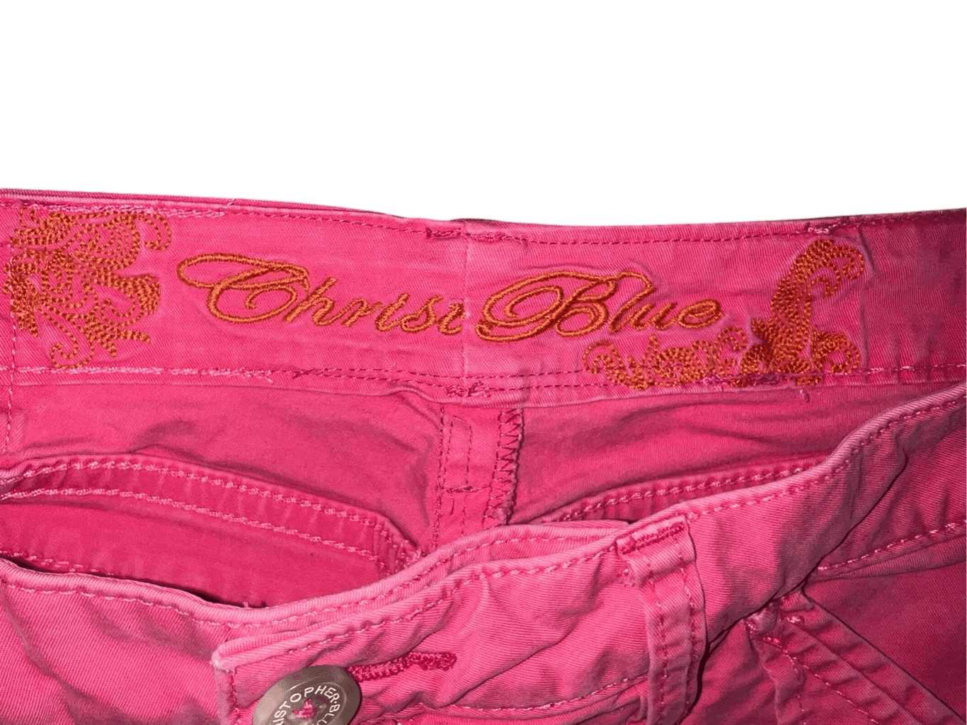 Christoper blue pink capri size 4 Coastal Summer Dopamine Golf - Thumbnail 2