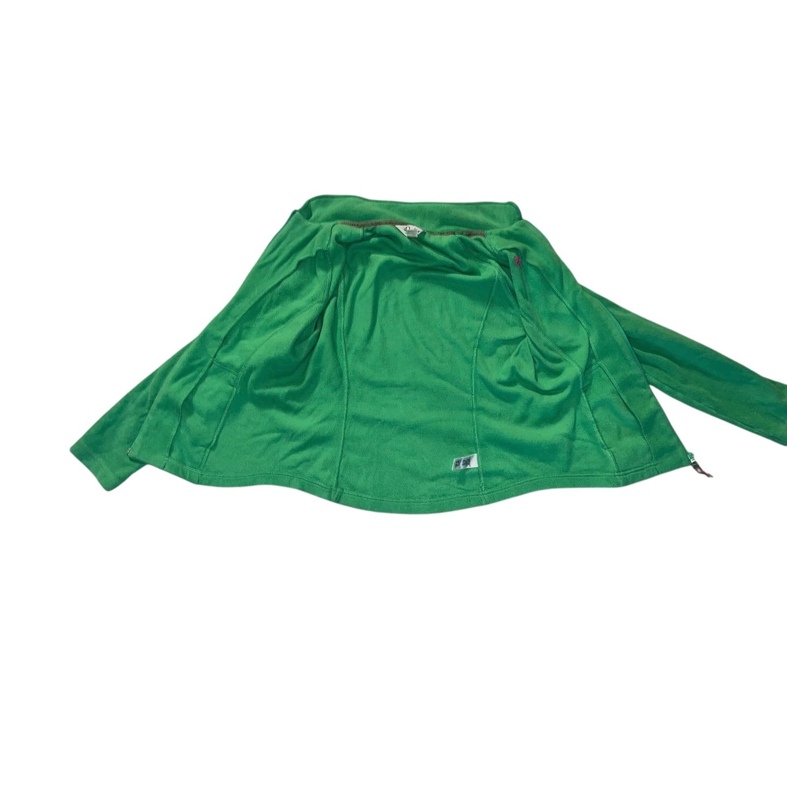 Vintage Y2K Lilly Pulitzer Velour Sz S Kelly Green Dopamine Preppy - Thumbnail 3