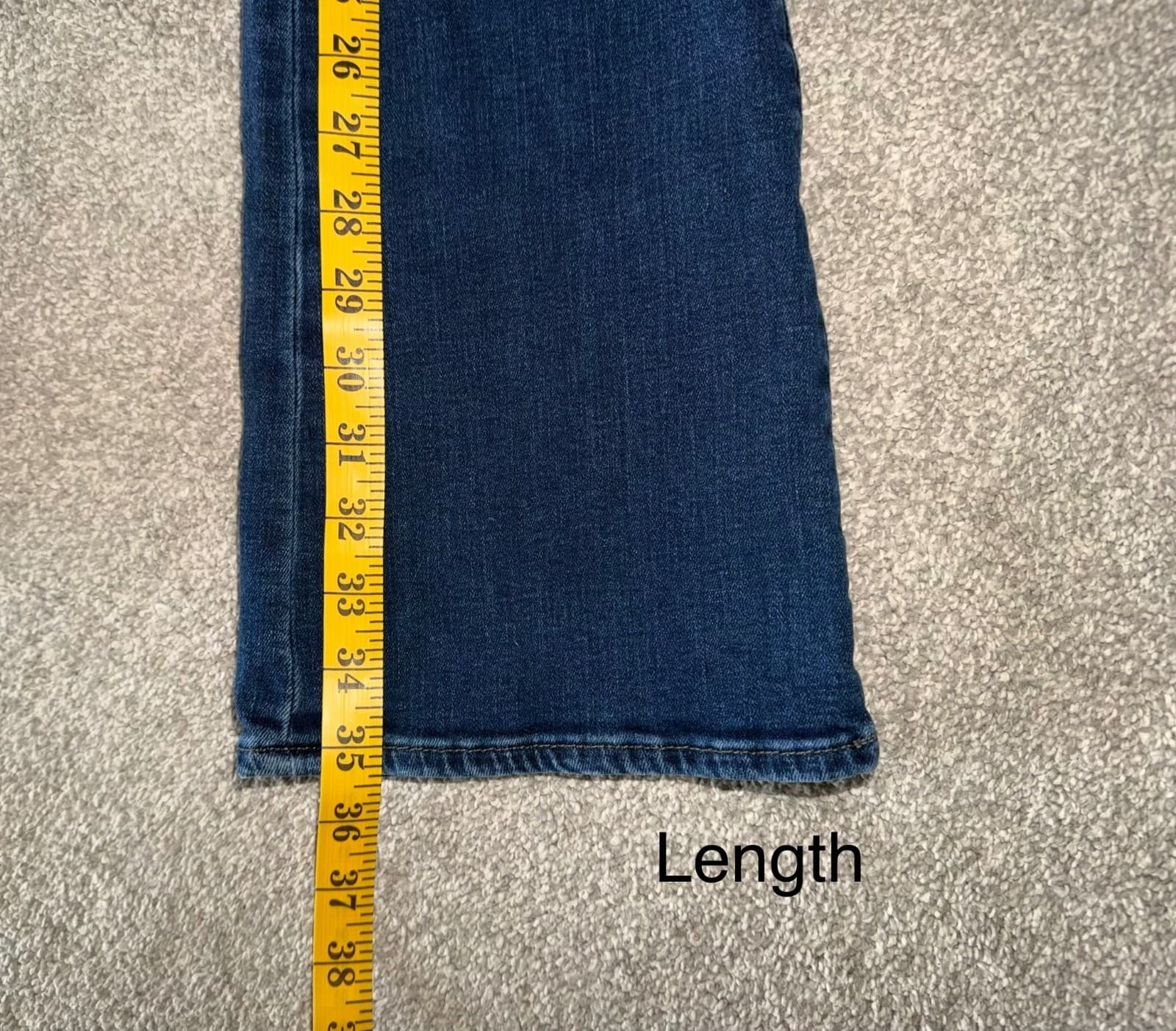 Hudson Collin Mid-Rise Bootcut Dark Wash Sz 27 Designer - Thumbnail 6