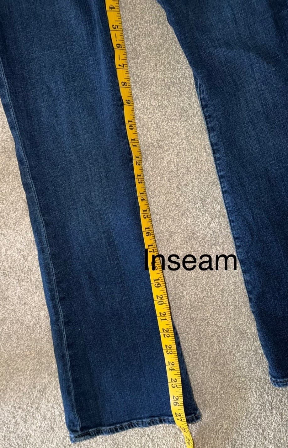 Hudson Collin Mid-Rise Bootcut Dark Wash Sz 27 Designer - Thumbnail 5