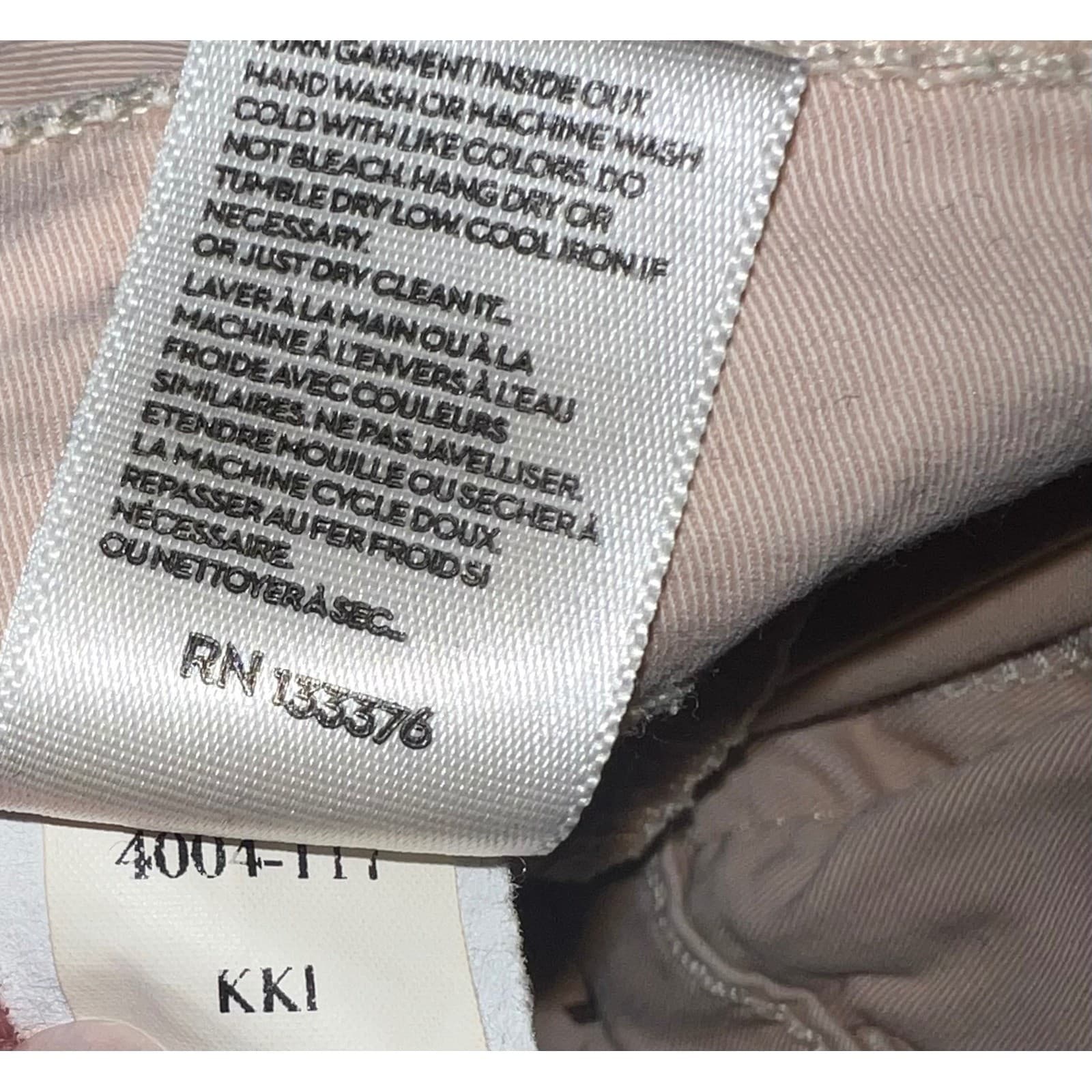 MOTHER Bermuda Shorts Sz 25 Light Pink Peach Khaki Coastal Preppy - Thumbnail 7