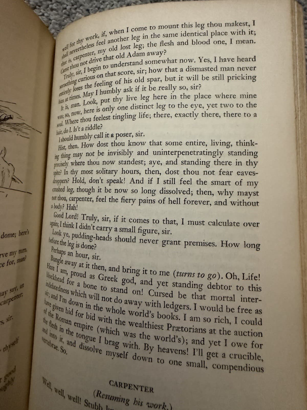 Moby Dick Literary Guild Edition Mid‑Century Illustrated Classic - Thumbnail 5
