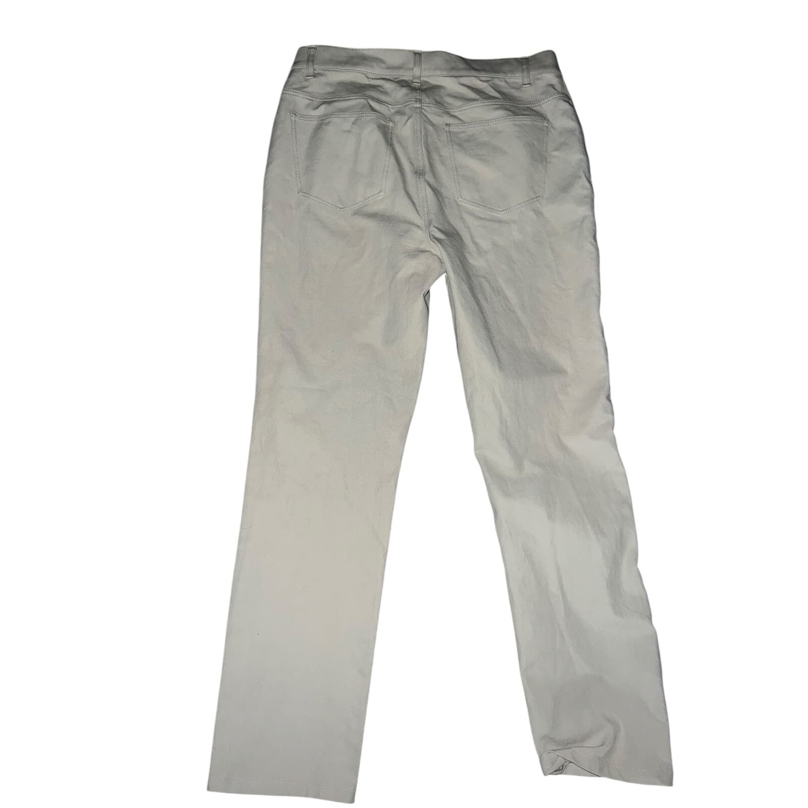Lafayette 148 Ankle Pants 4 Tan preppy office siren - Image 1
