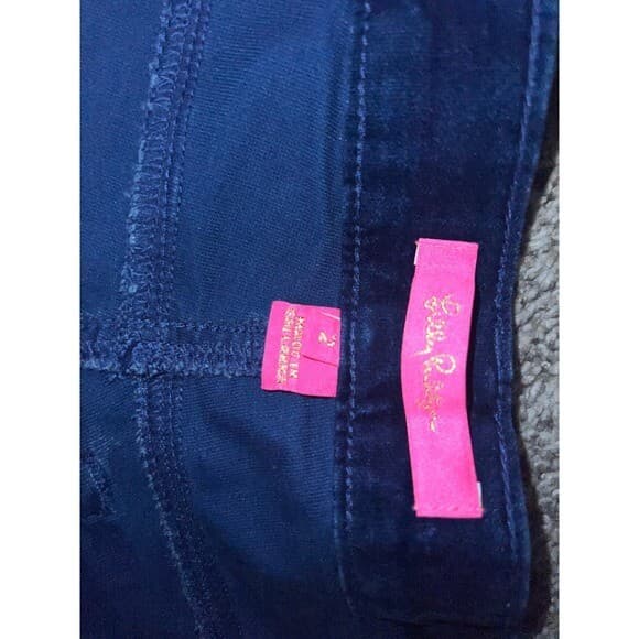 Lilly Pulitzer High Rise Plush Skinny Pant-Luna Wash S 2 Dopamine Boho - Thumbnail 10