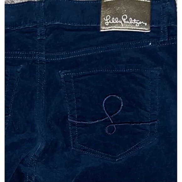 Lilly Pulitzer High Rise Plush Skinny Pant-Luna Wash S 2 Dopamine Boho - Thumbnail 9